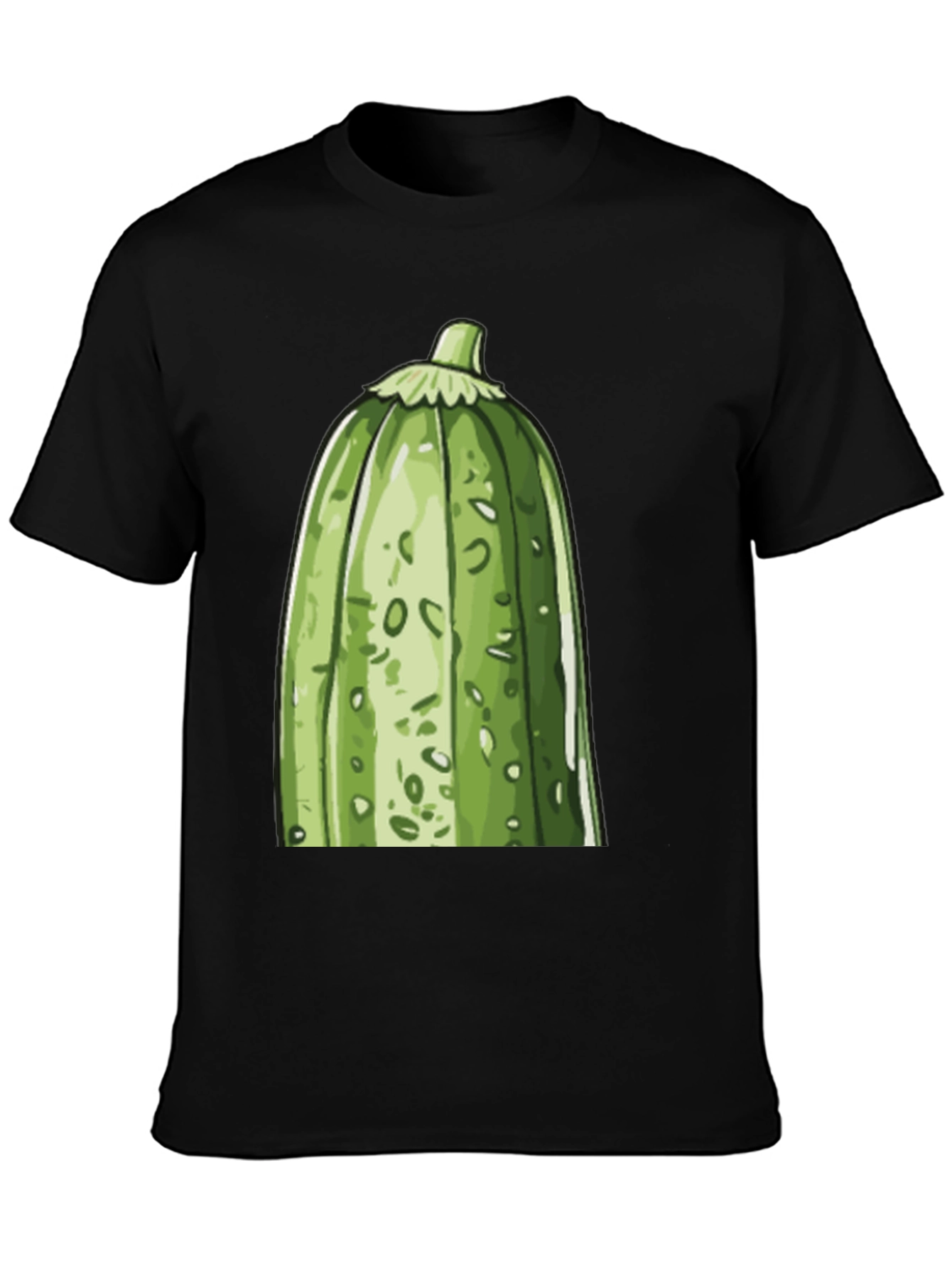 Zucchini Graphic Tee - Quirky Vegetable Lovers T-Shirt