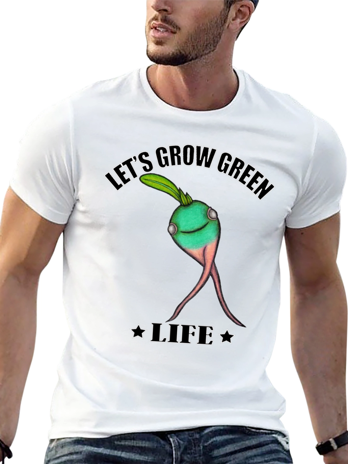 Lets Grow Green Life T-Shirt