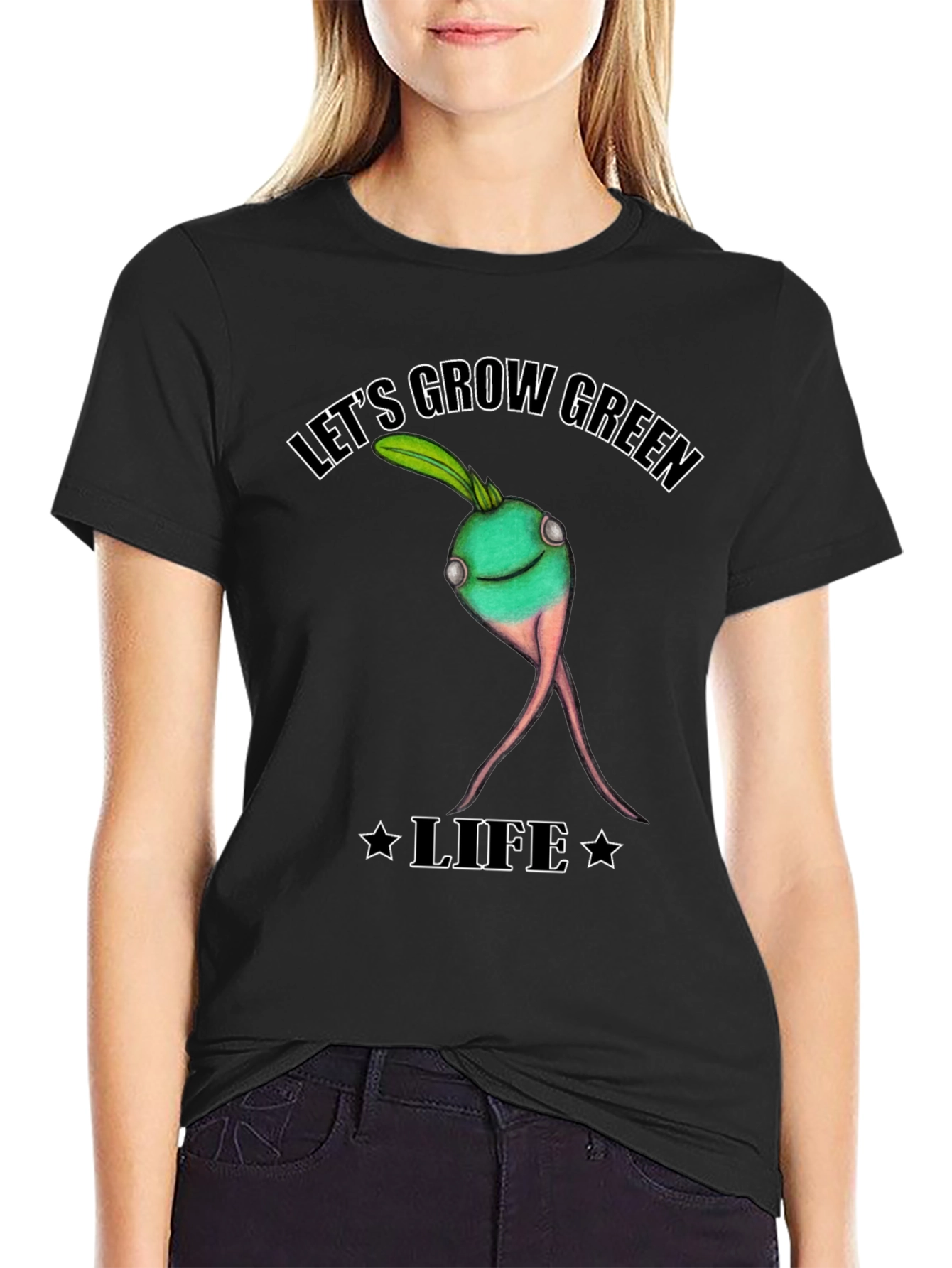 Lets Grow Green Life T-Shirt