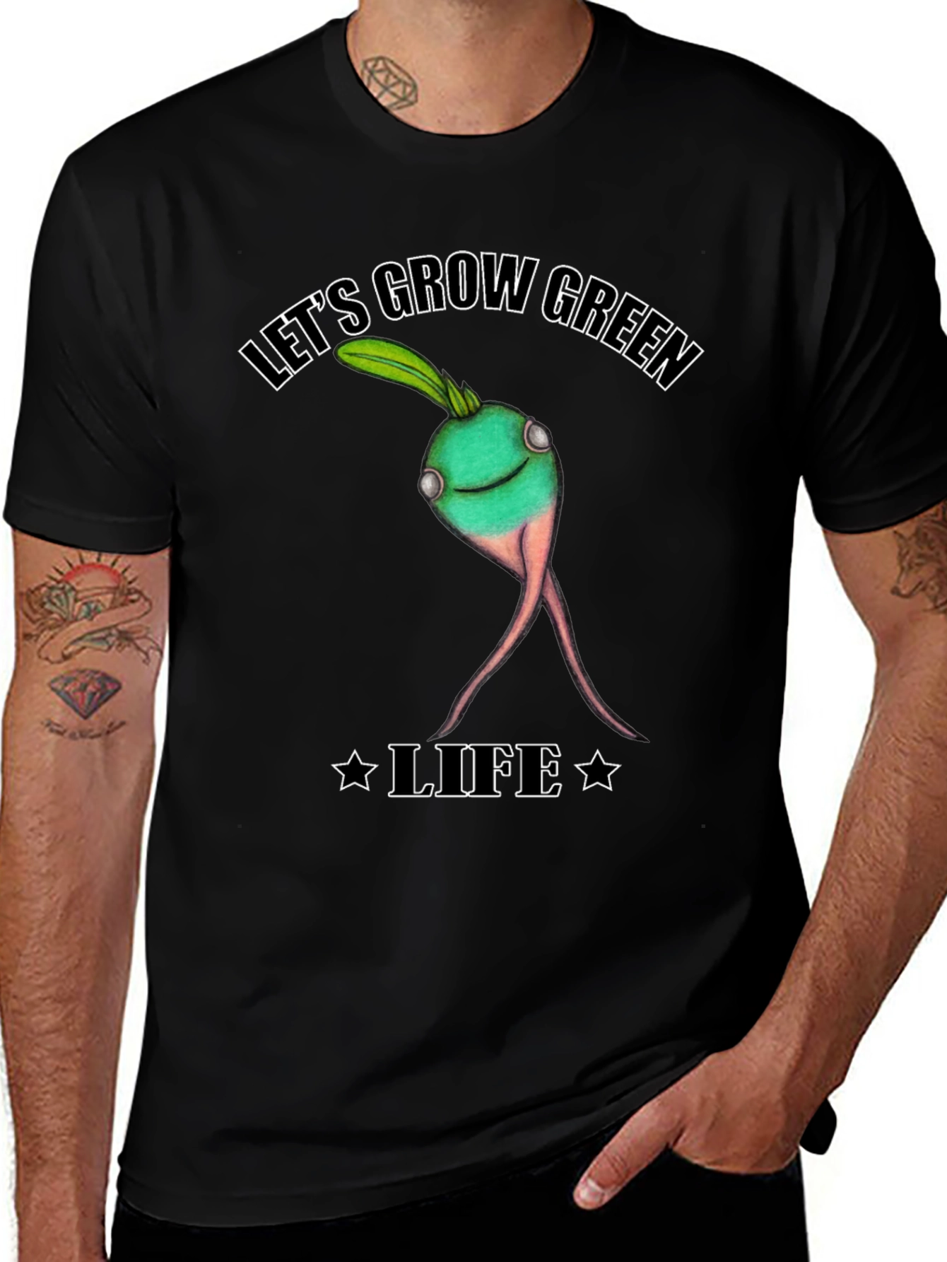 Lets Grow Green Life T-Shirt