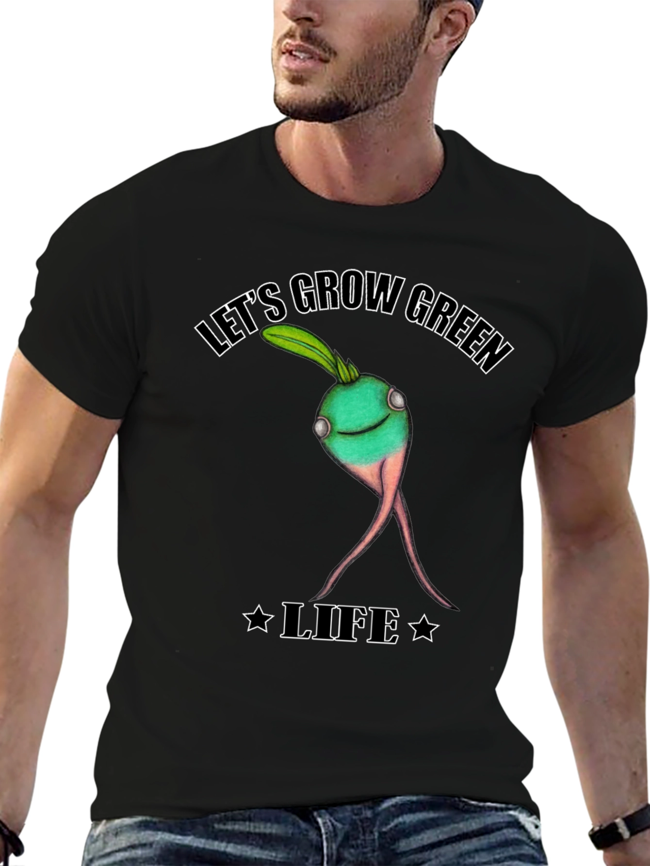 Lets Grow Green Life T-Shirt