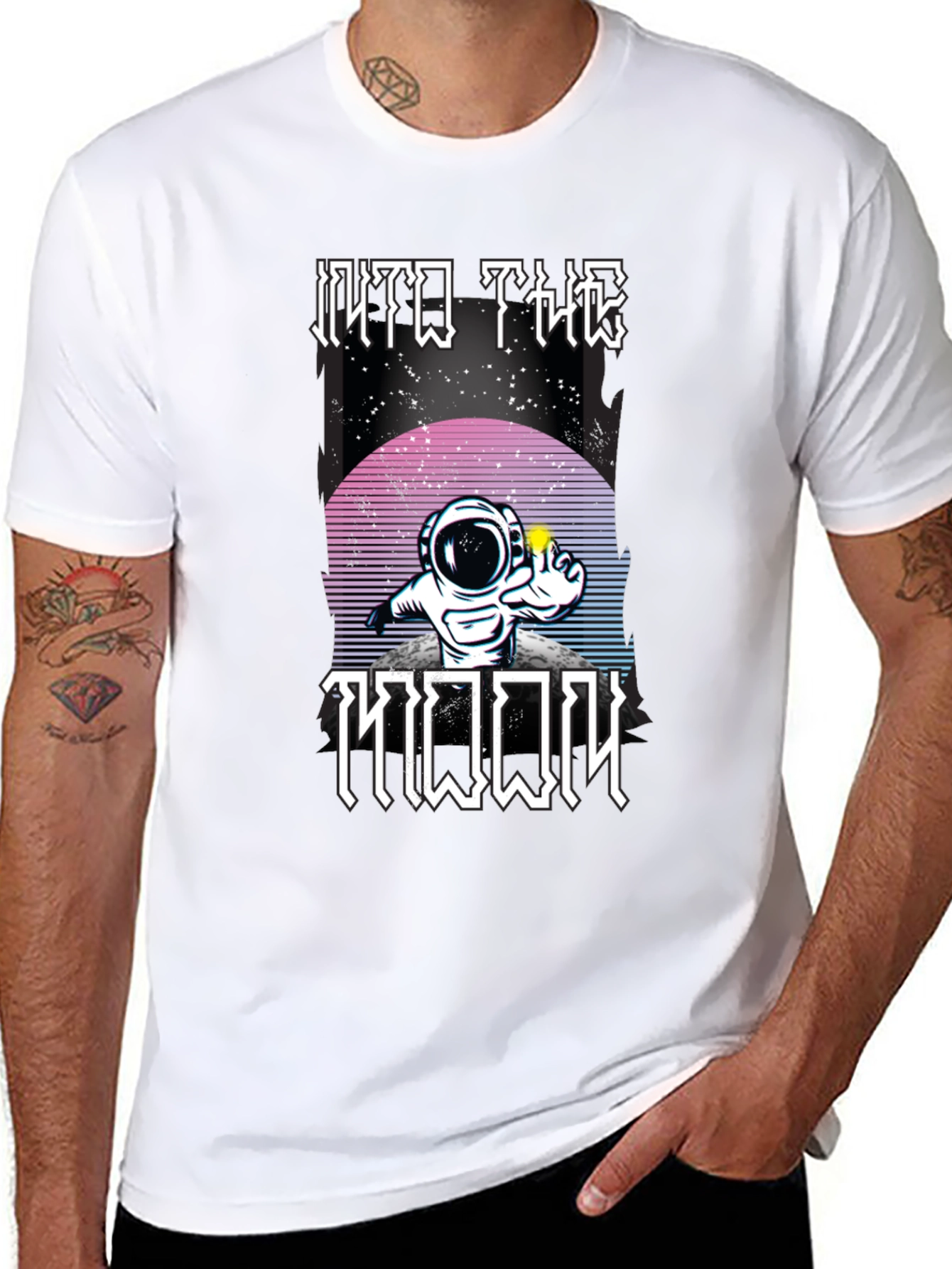 Into The Moon Graphic T-Shirt