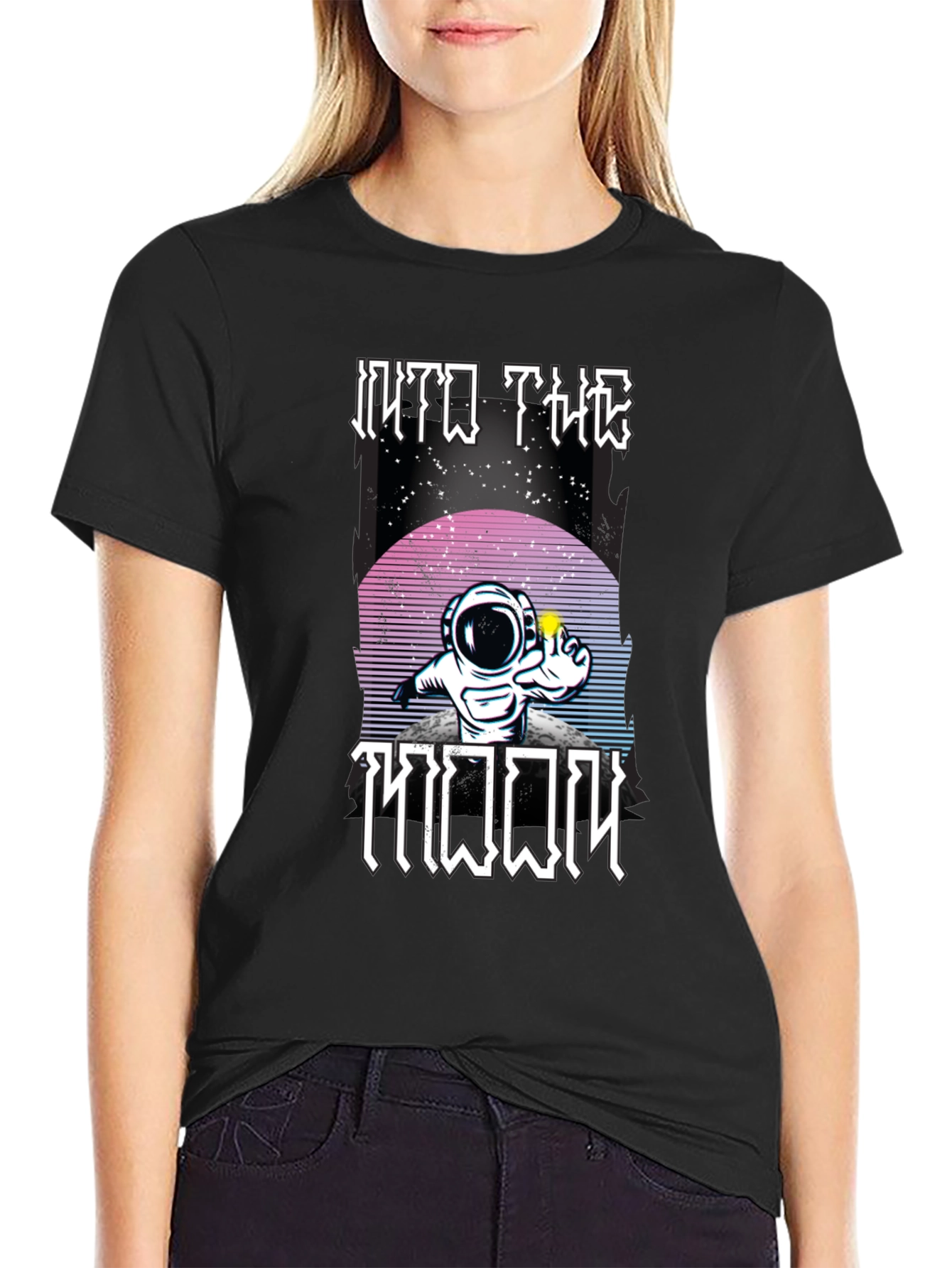 Into The Moon Graphic T-Shirt
