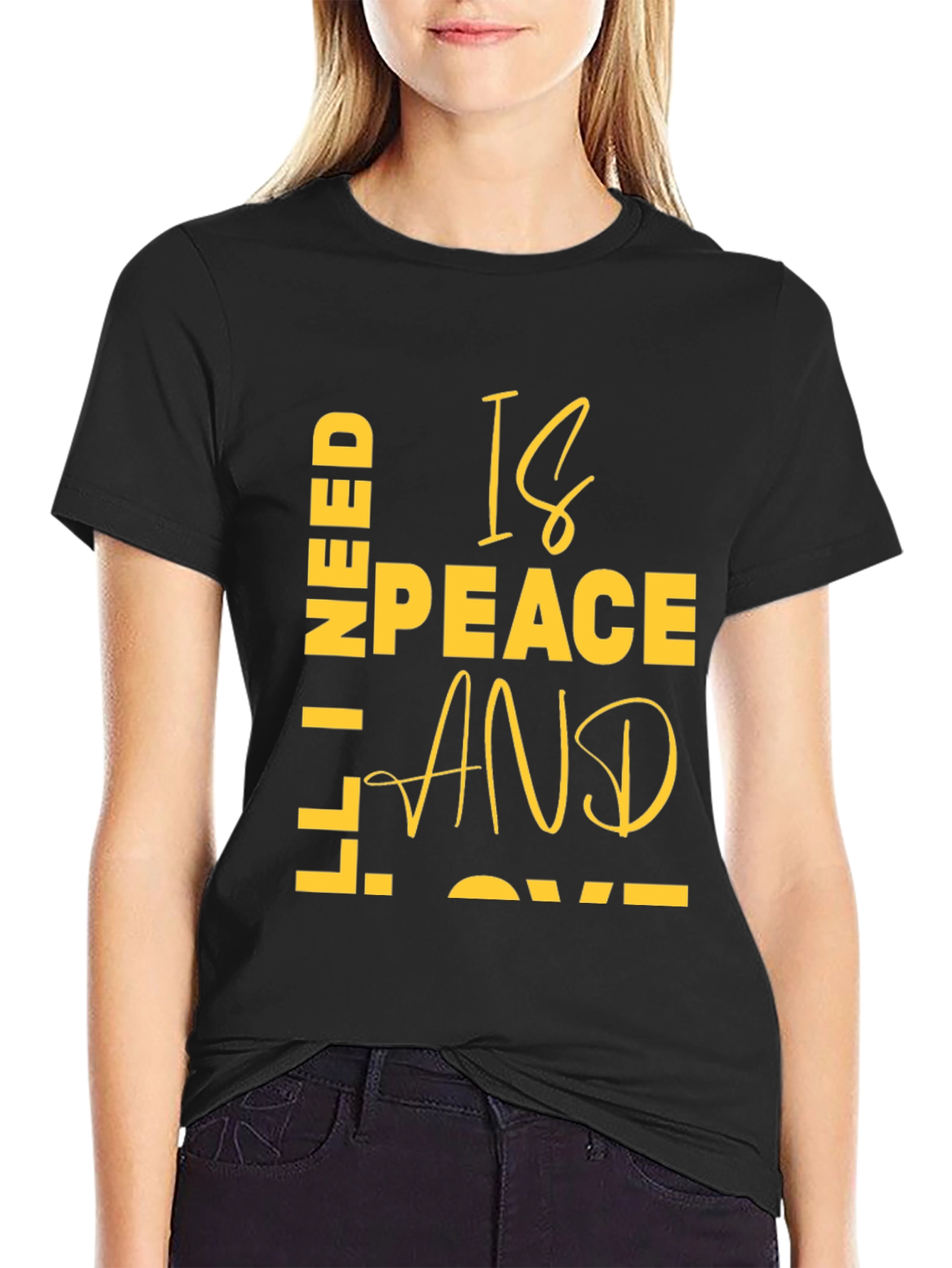 Peace and Love Graphic Tee
