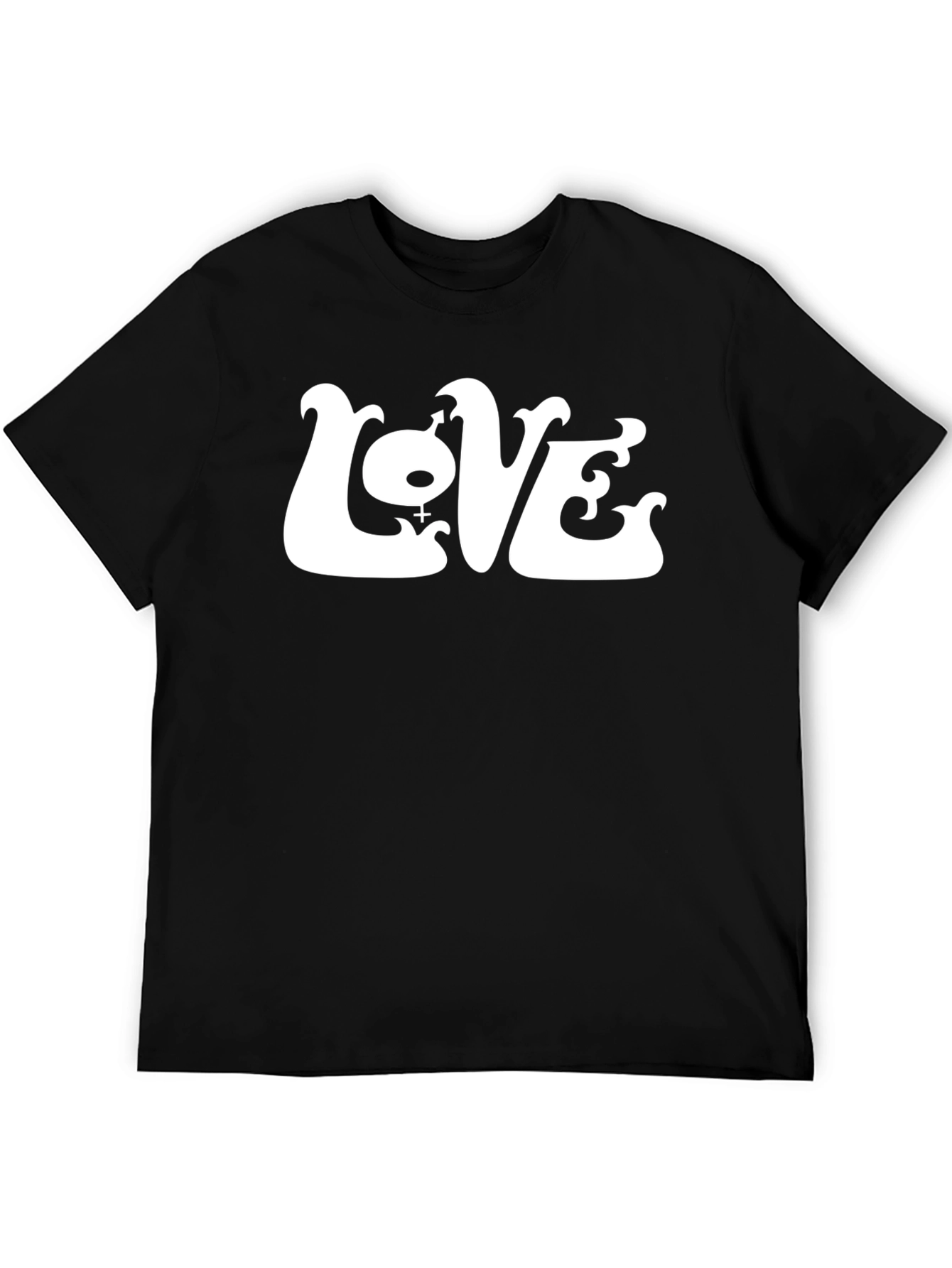 Love Graphic Black T-Shirt