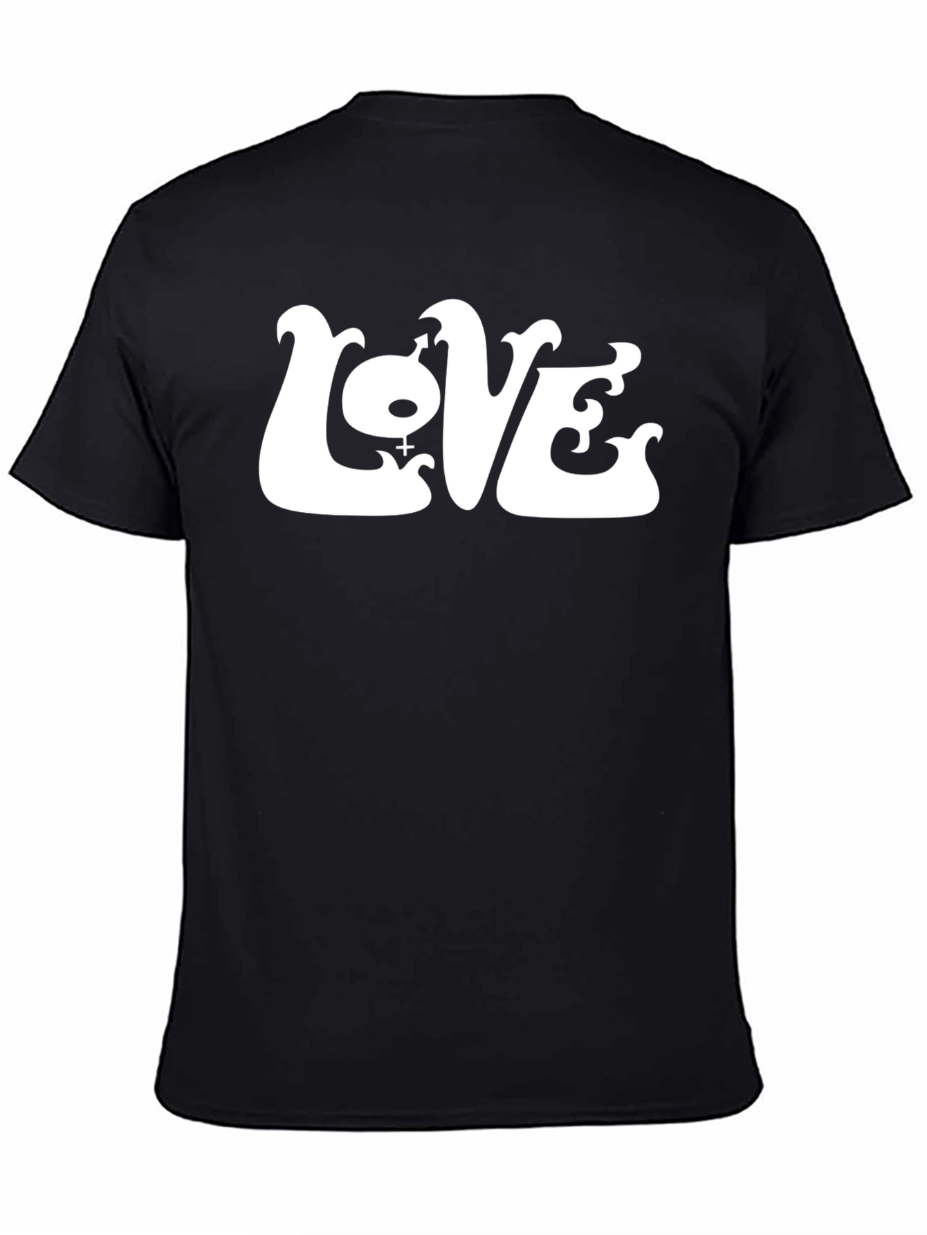 Love Graphic Black T-Shirt