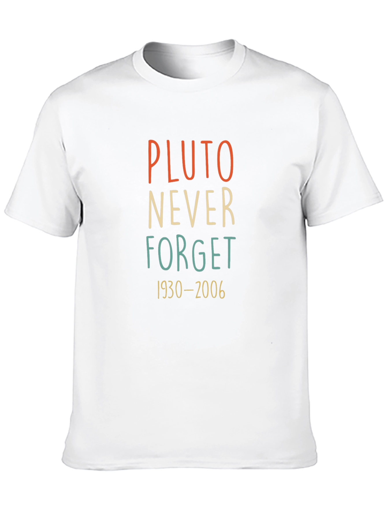 Pluto Never Forget Graphic T-Shirt