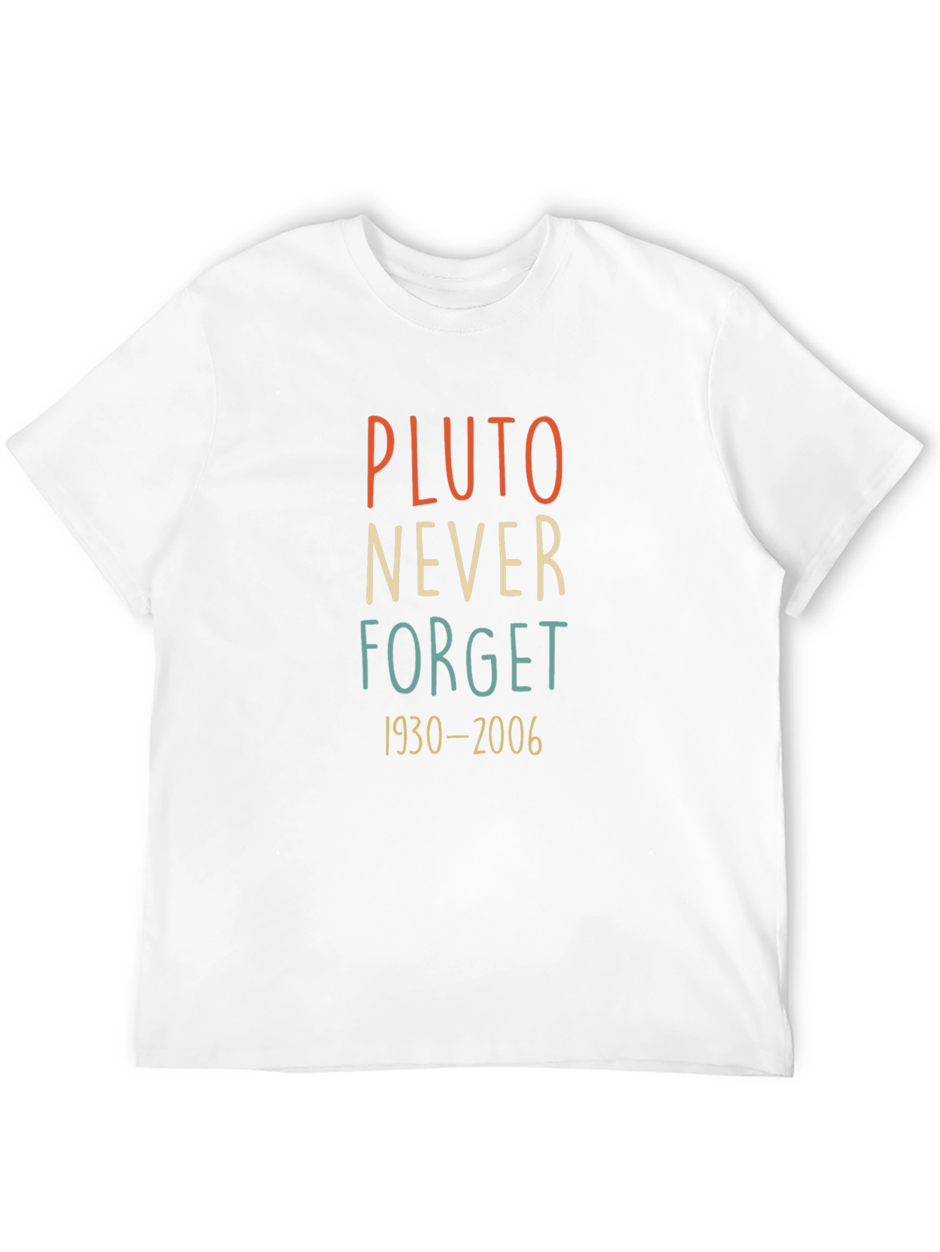 Pluto Never Forget Graphic T-Shirt