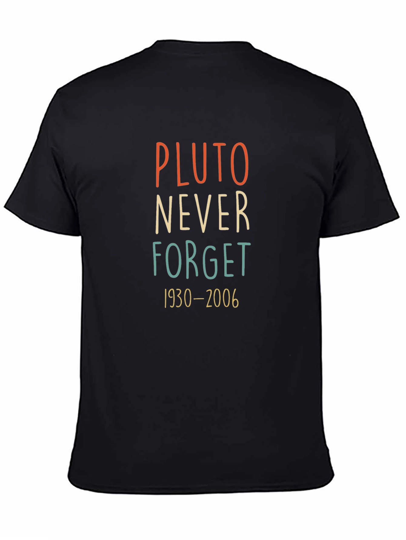 Pluto Never Forget Graphic T-Shirt