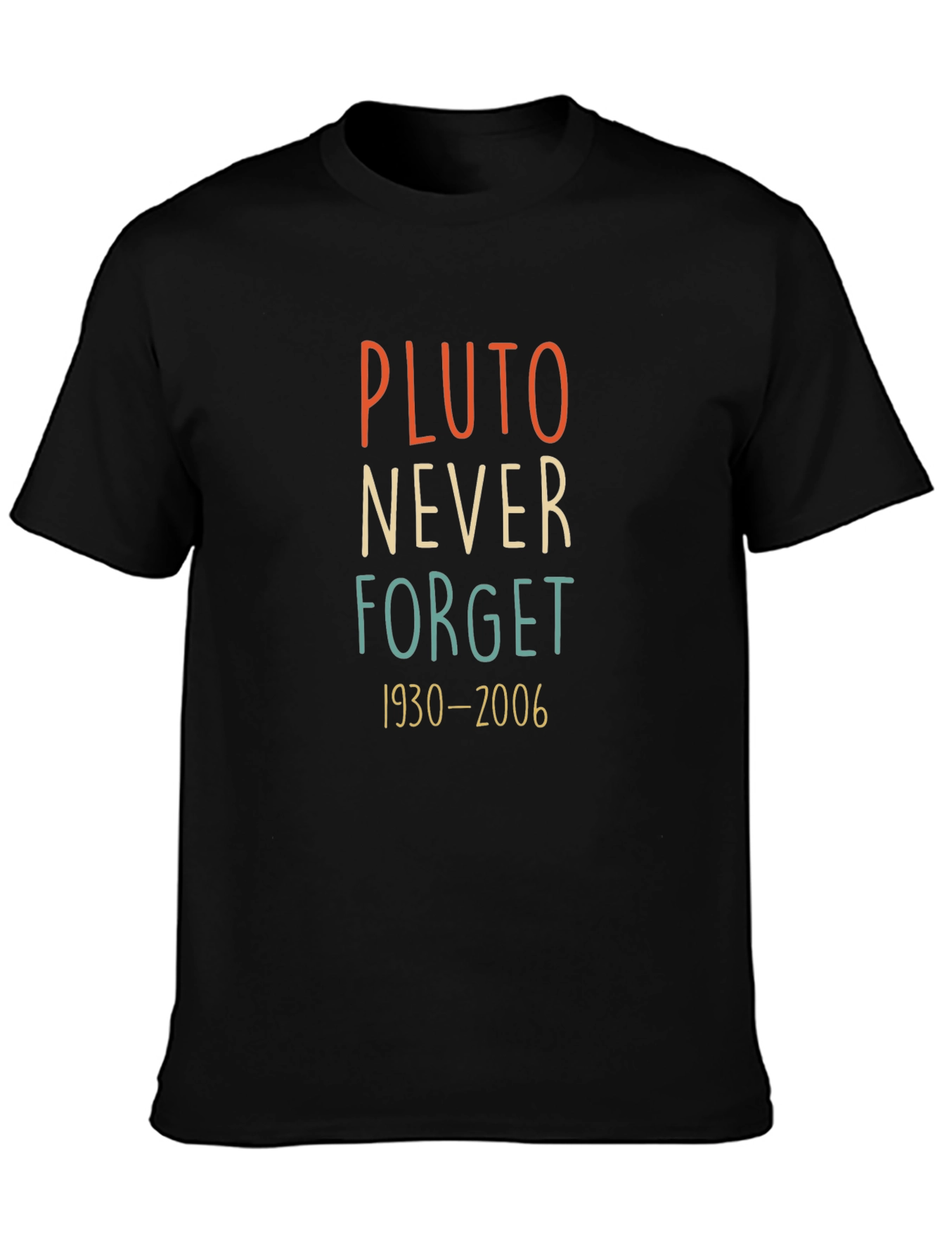 Pluto Never Forget Graphic T-Shirt