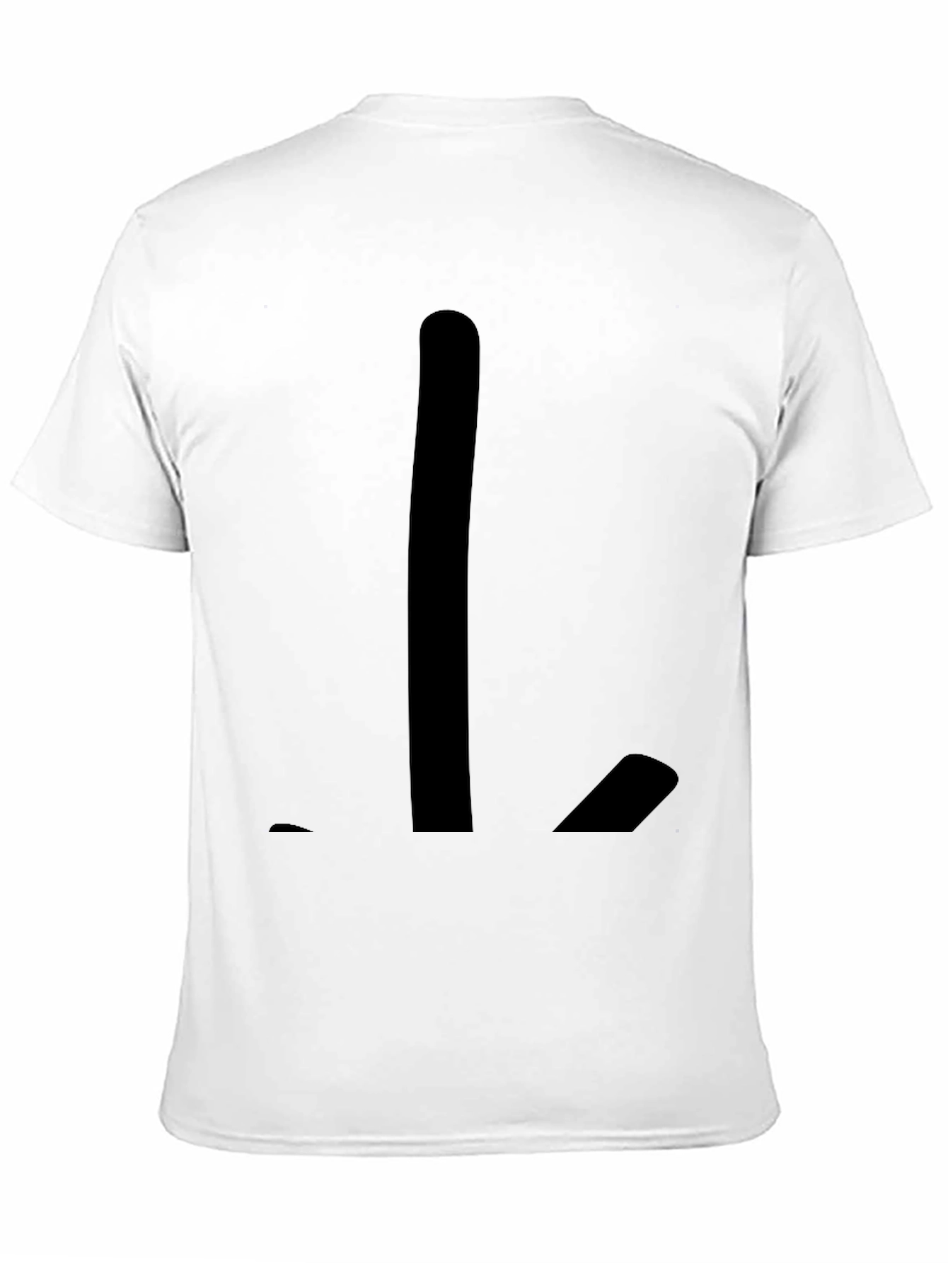 Minimalist L Black T-Shirt