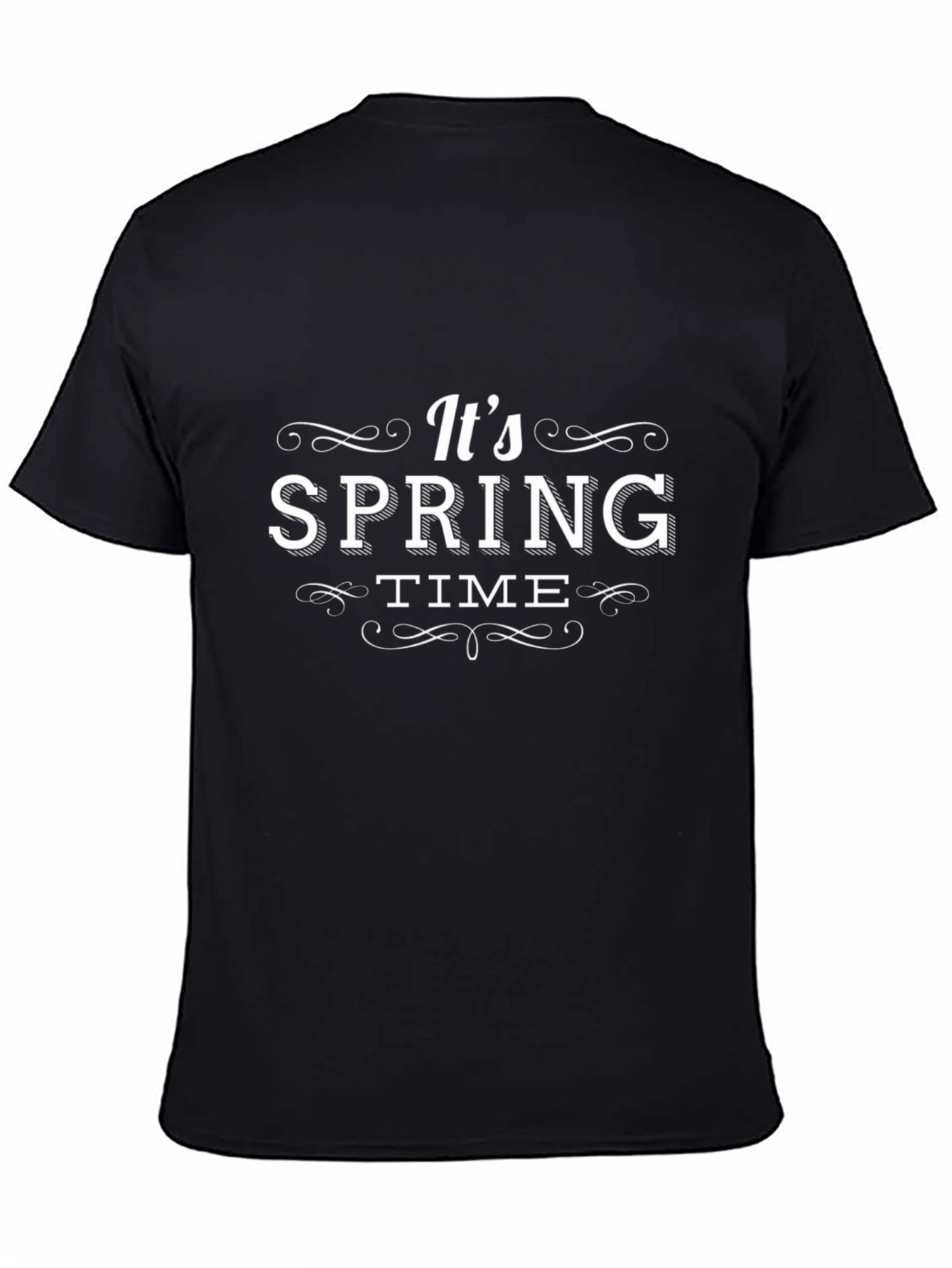 Its Spring Time T-Shirt - Black