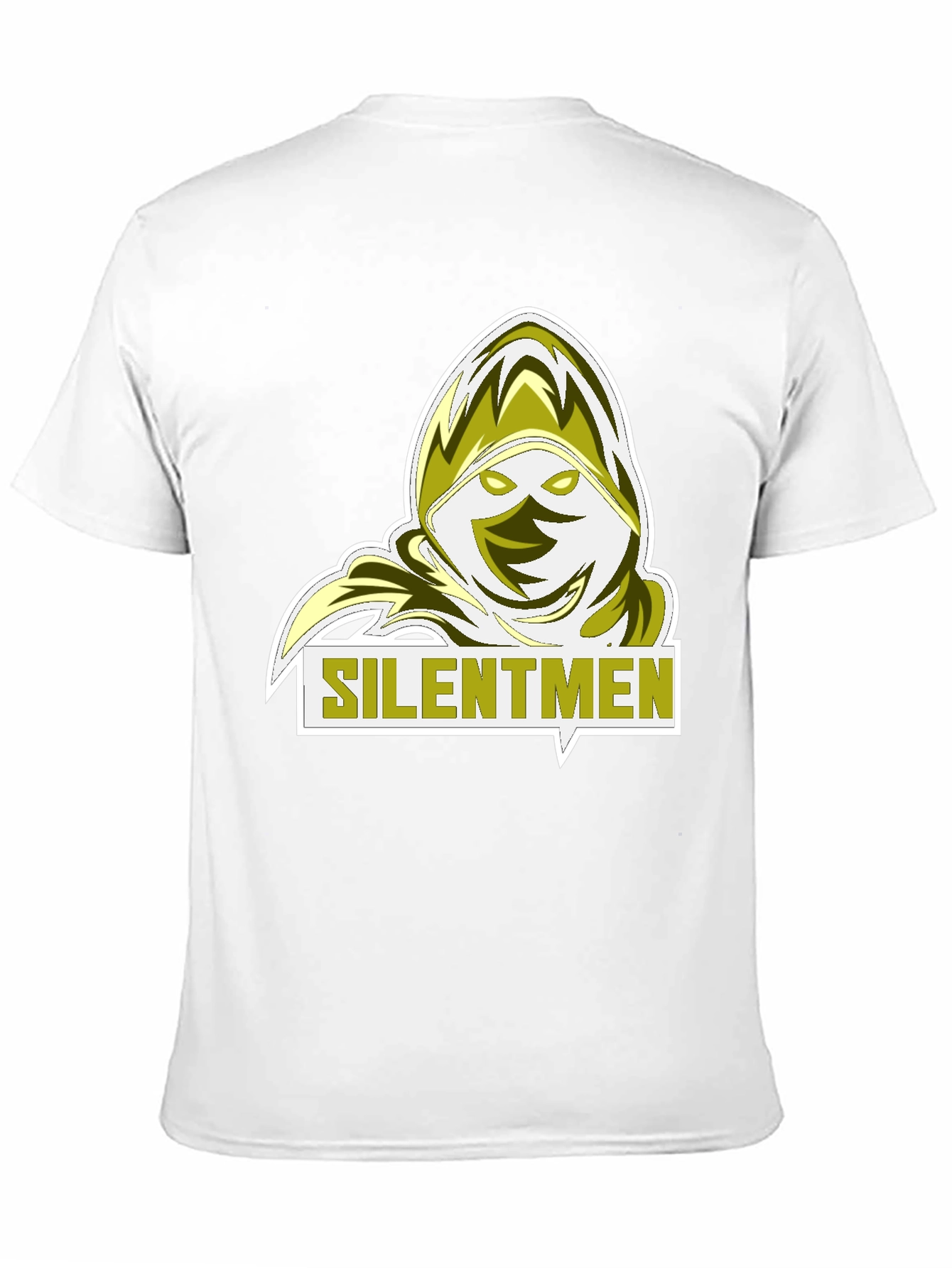 Silentmen Graphic Tee - Black Crew Neck T-Shirt