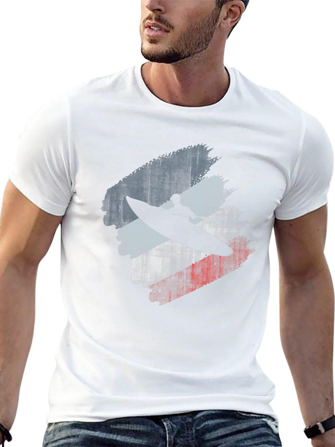 Kayaking Silhouette T-Shirt - Adventure Ready