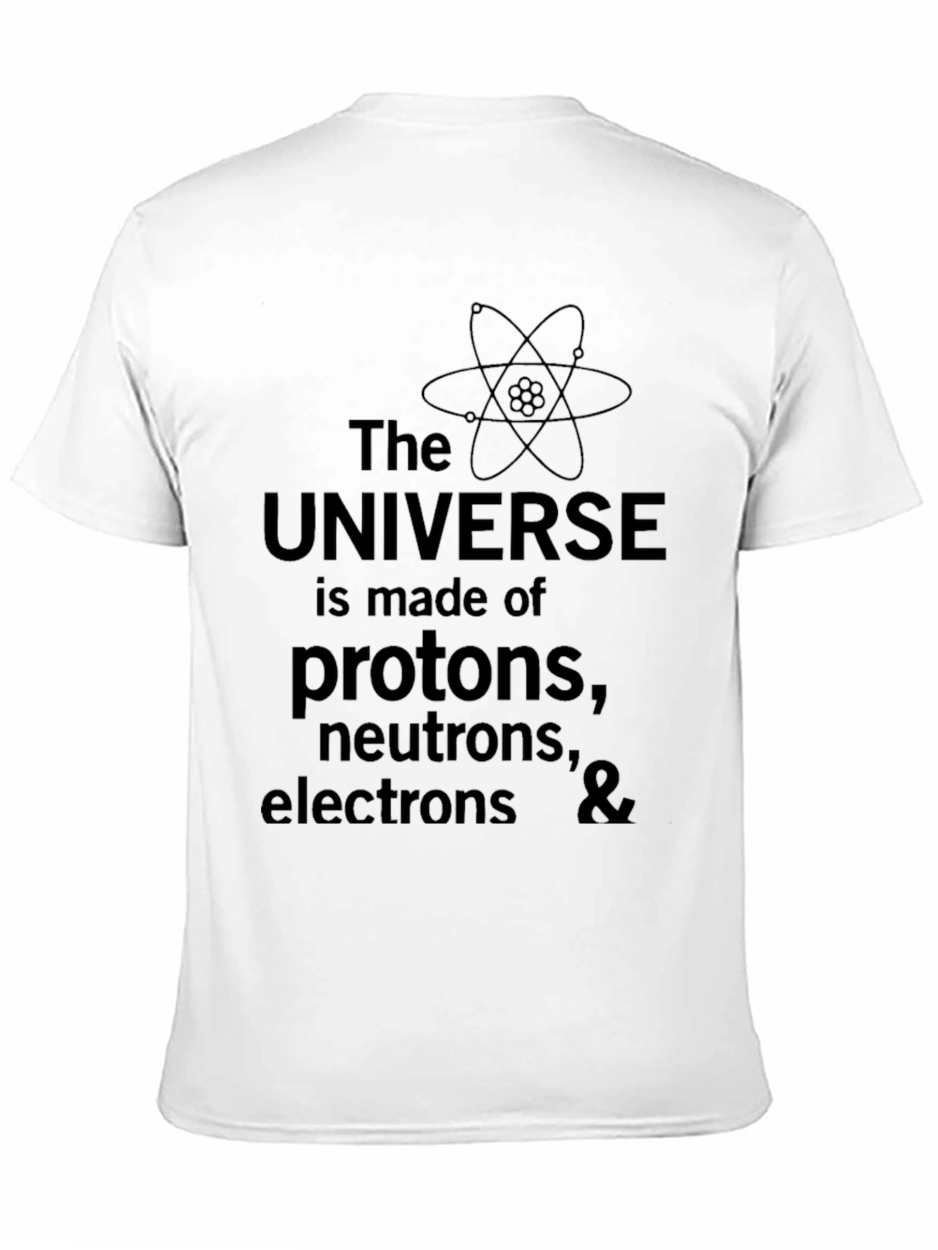 Science T-Shirt - Universe Made of Particles