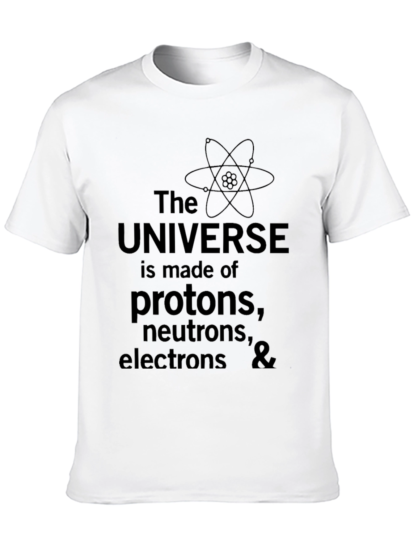 Science T-Shirt - Universe Made of Particles