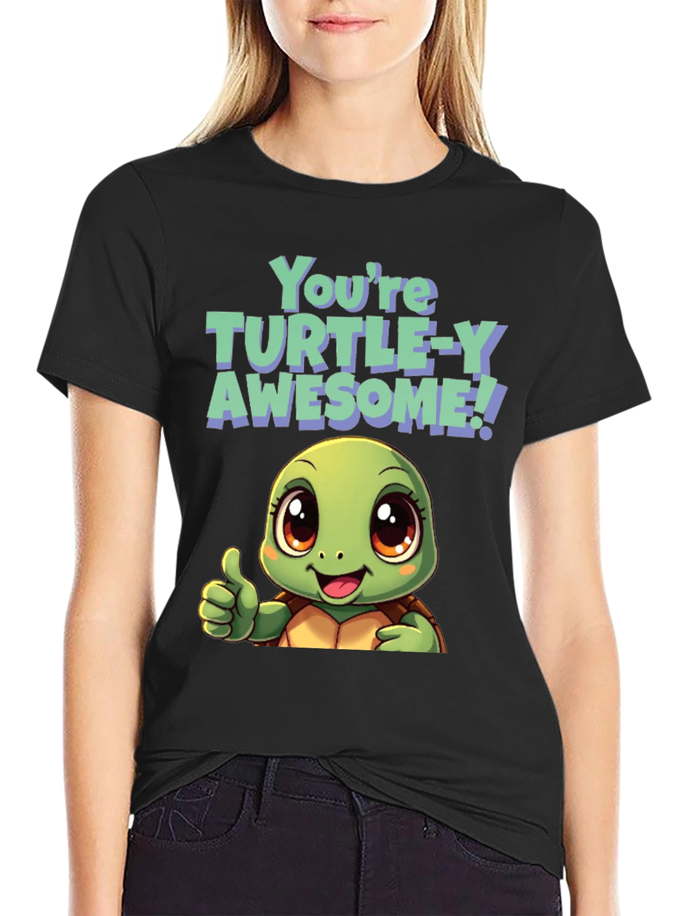 Turtle-Y Awesome Graphic Tee