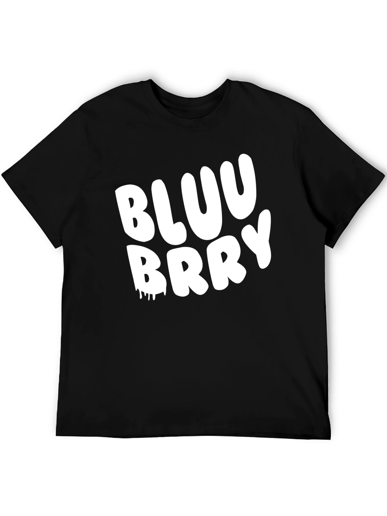 Bluu Brry Graphic T-Shirt - Trendy Casual Tee