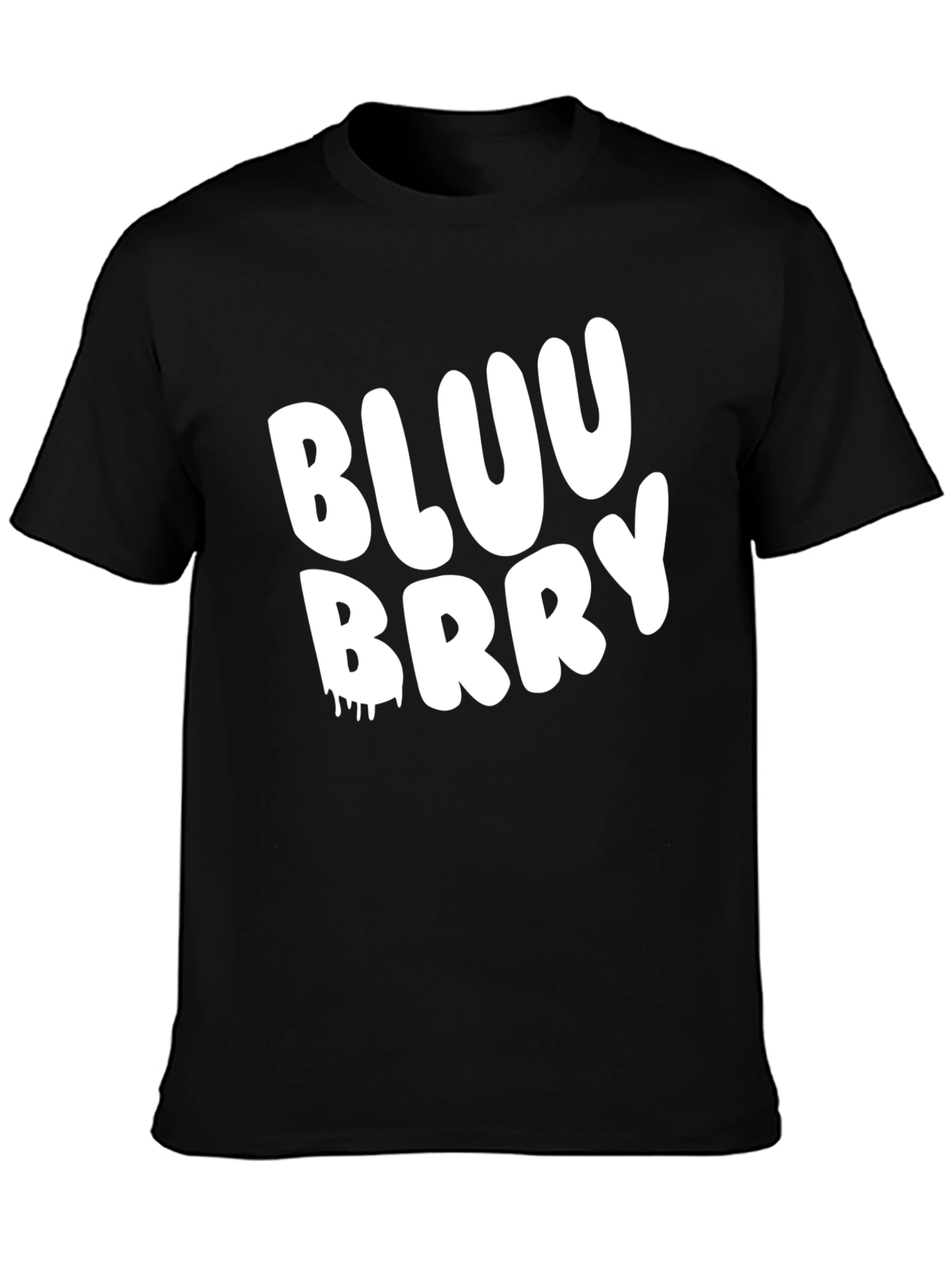Bluu Brry Graphic T-Shirt - Trendy Casual Tee