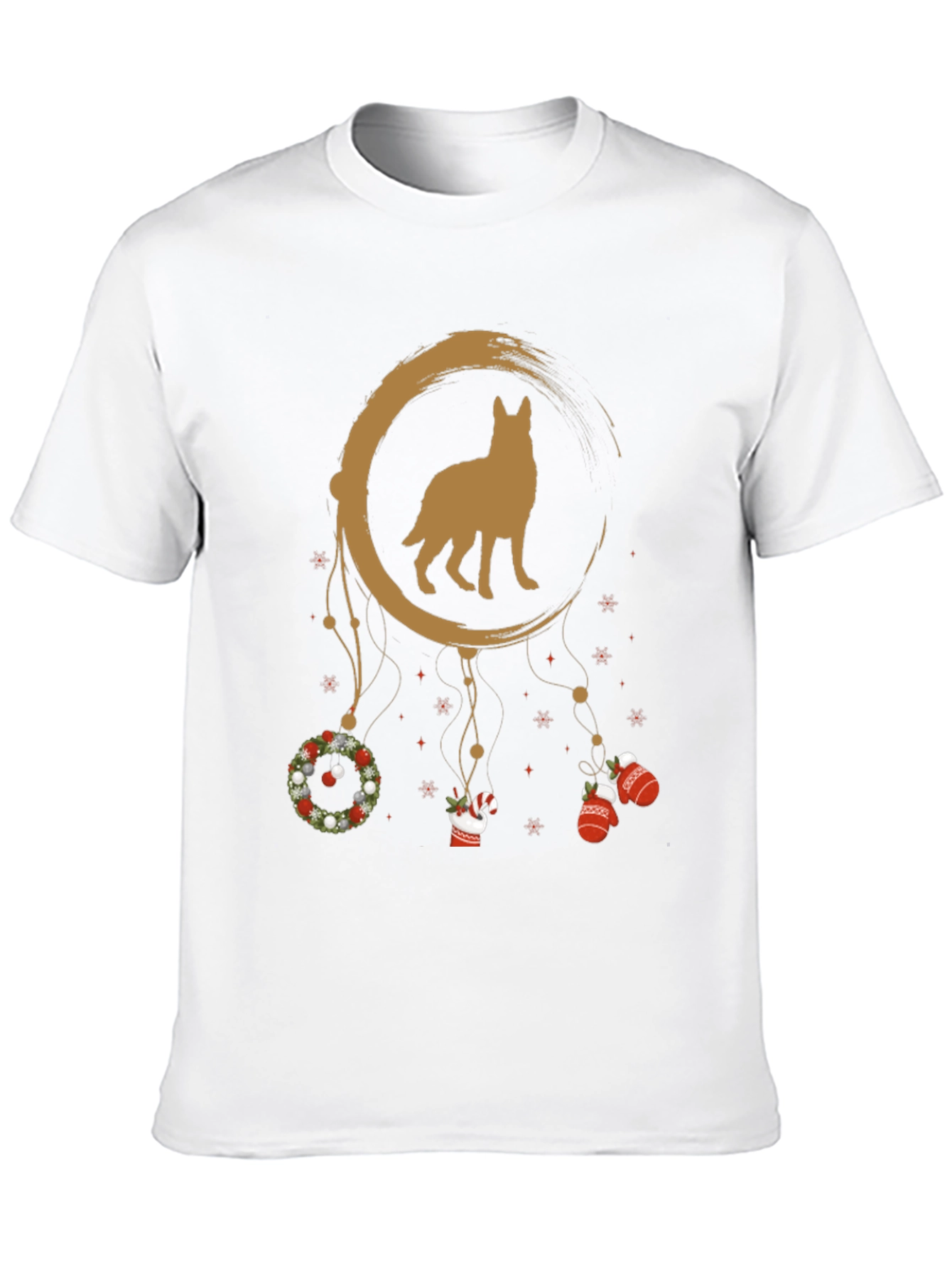 Dog Dreamcatcher Christmas T-Shirt