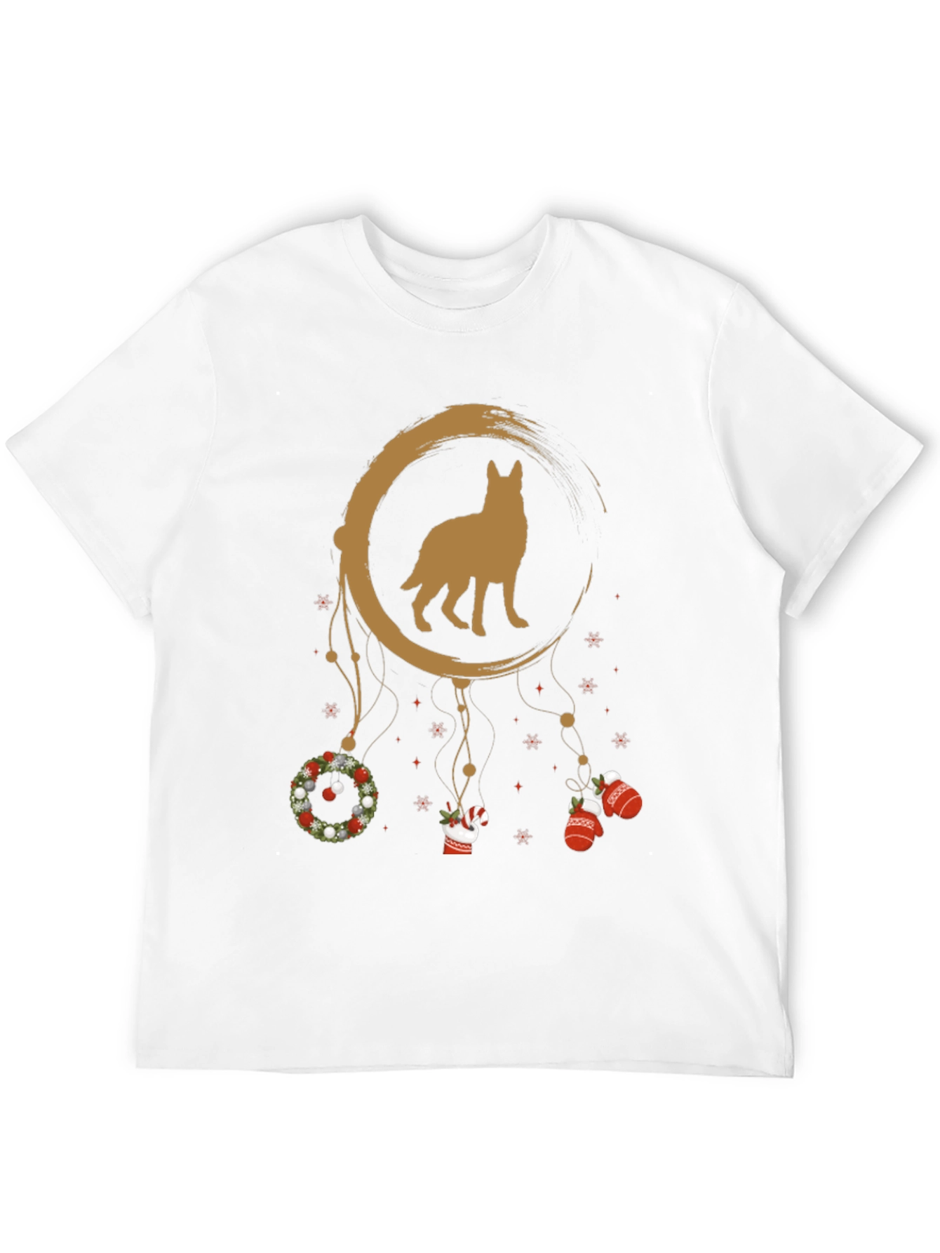 Dog Dreamcatcher Christmas T-Shirt