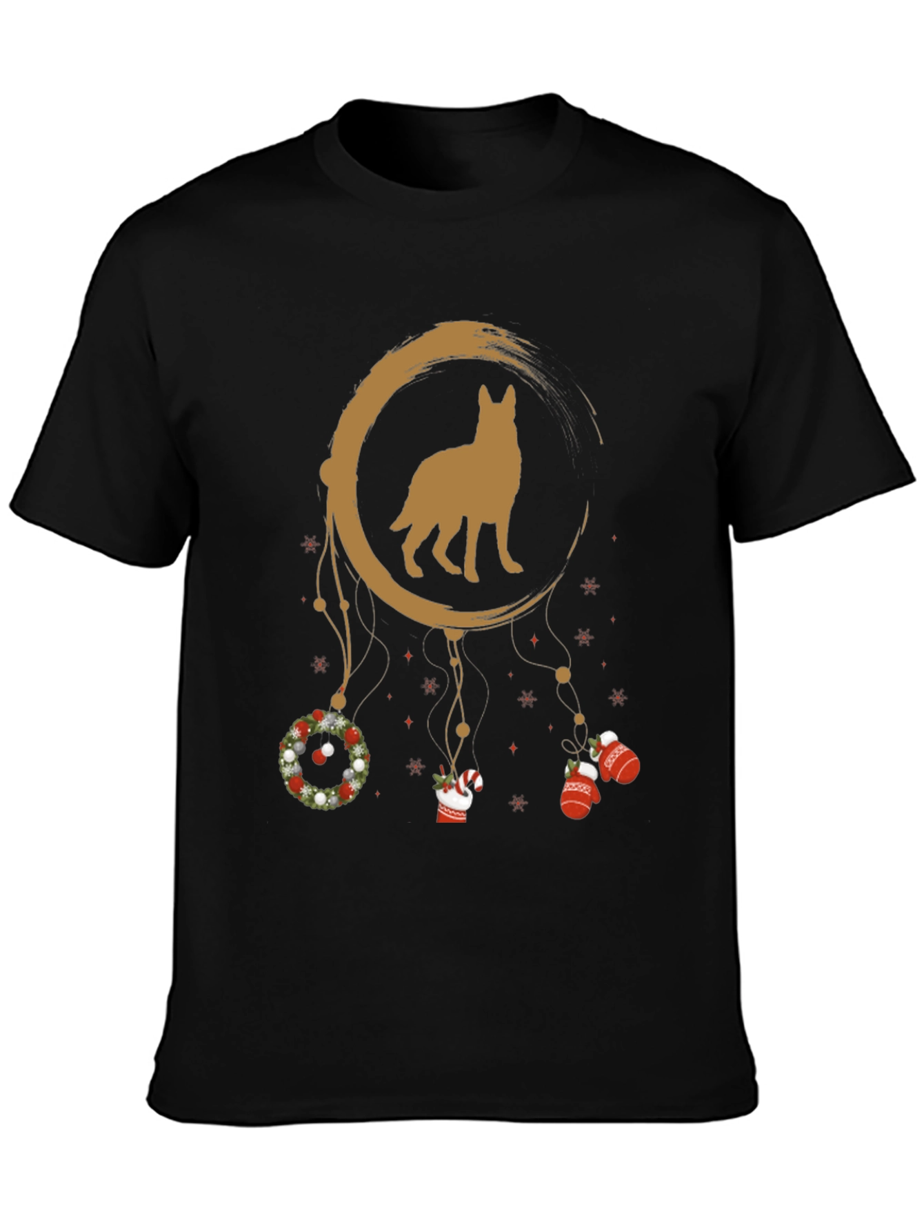 Dog Dreamcatcher Christmas T-Shirt