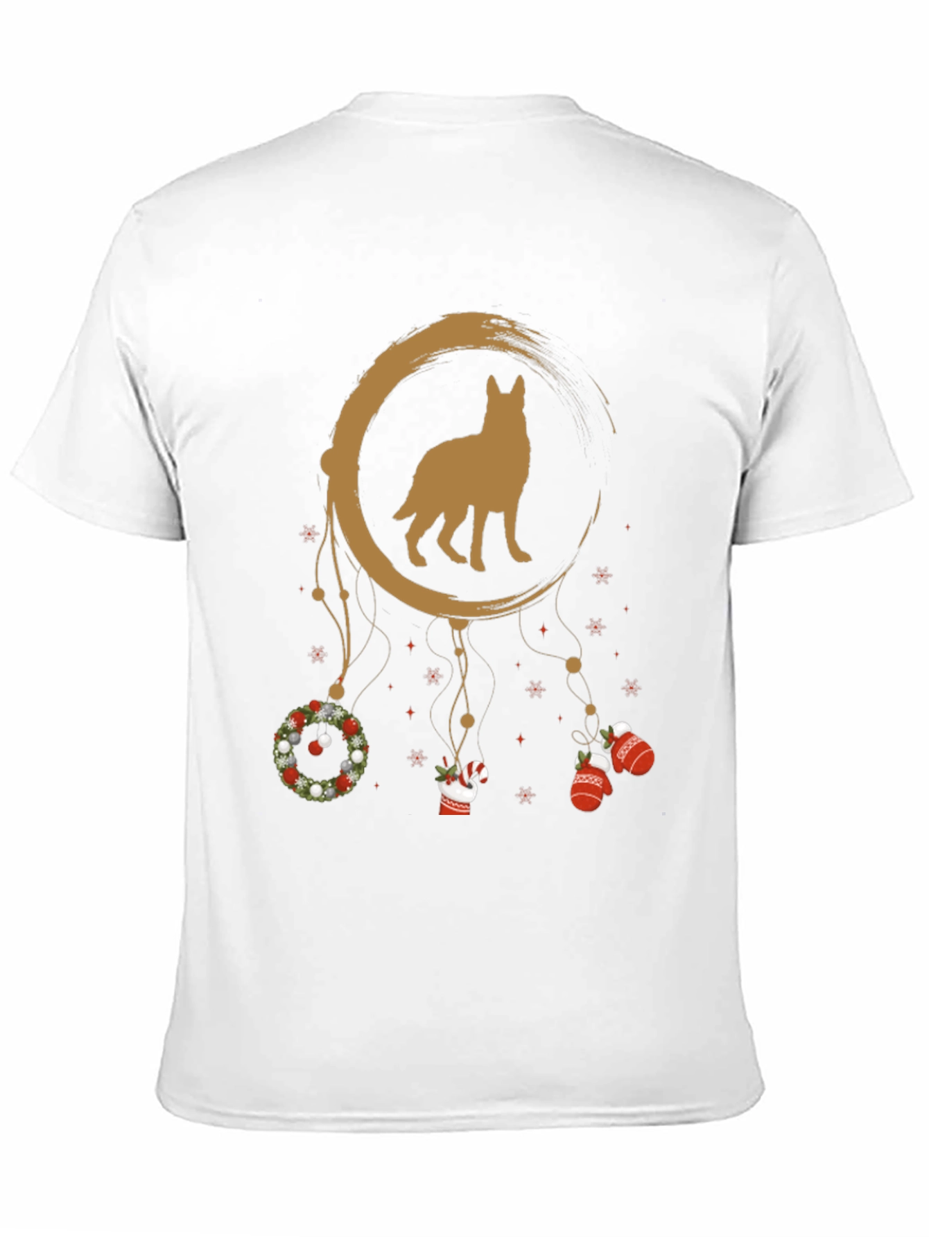 Dog Dreamcatcher Christmas T-Shirt