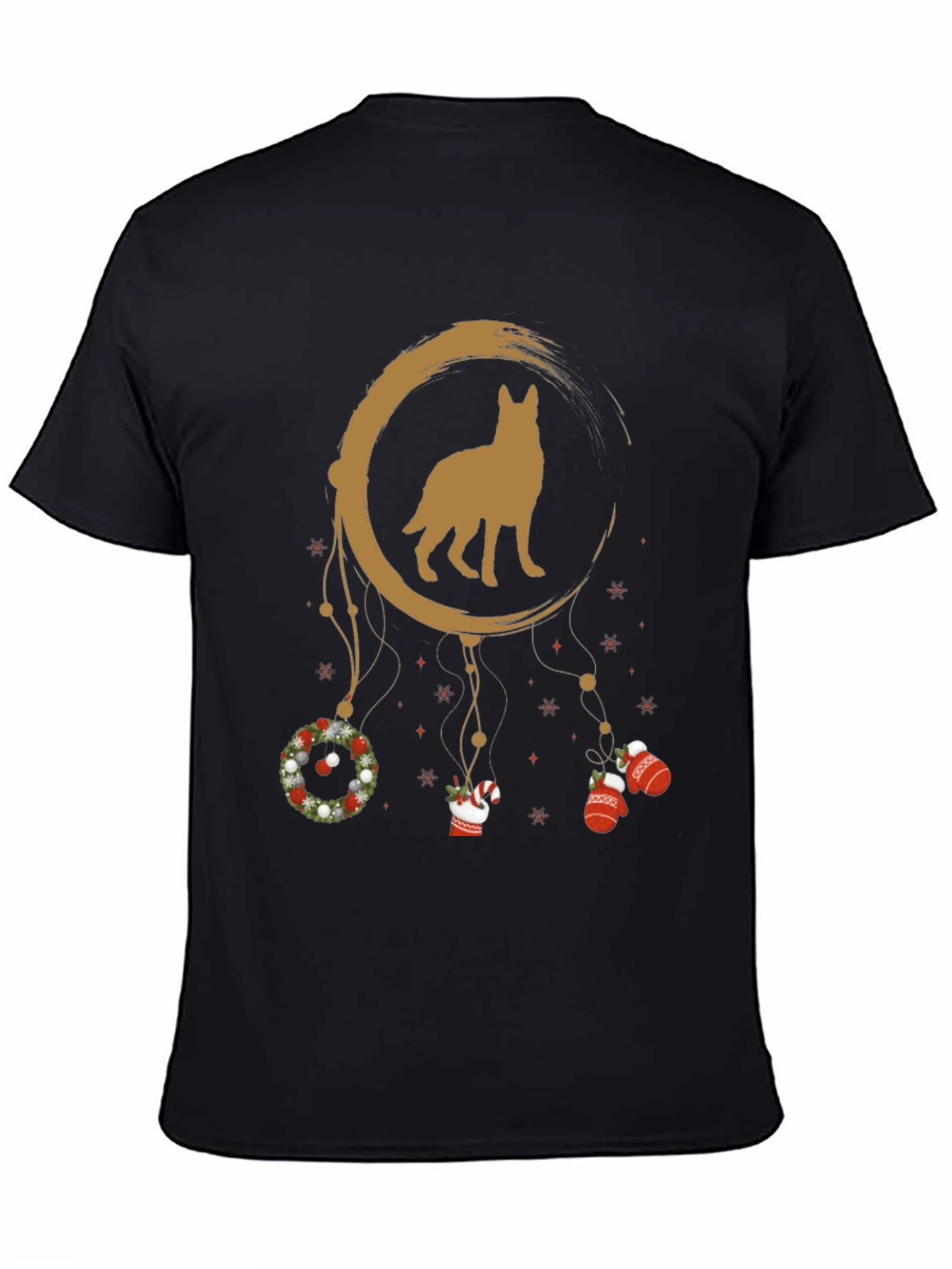 Dog Dreamcatcher Christmas T-Shirt