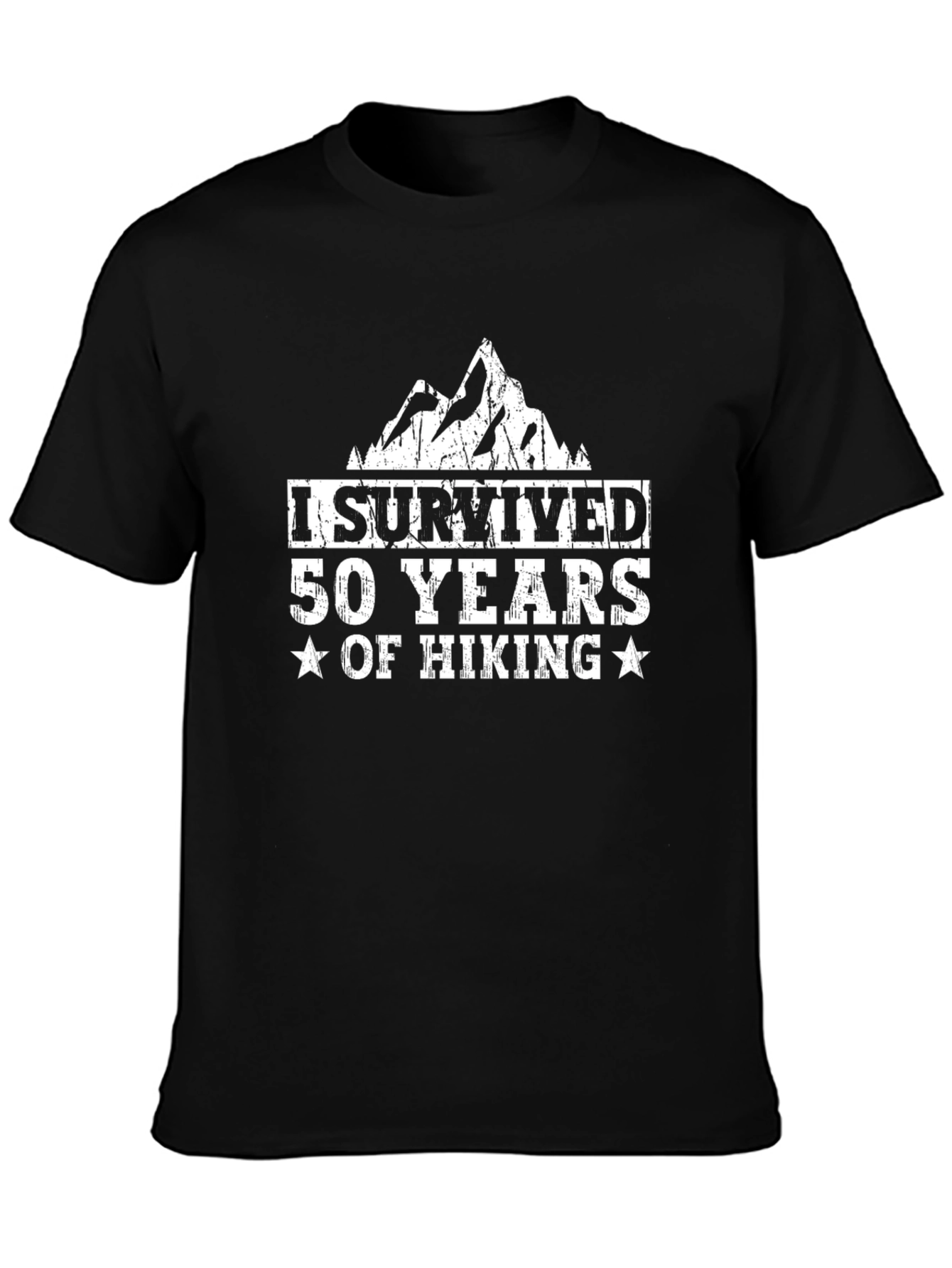 I Survived 50 Years of Hiking T-Shirt