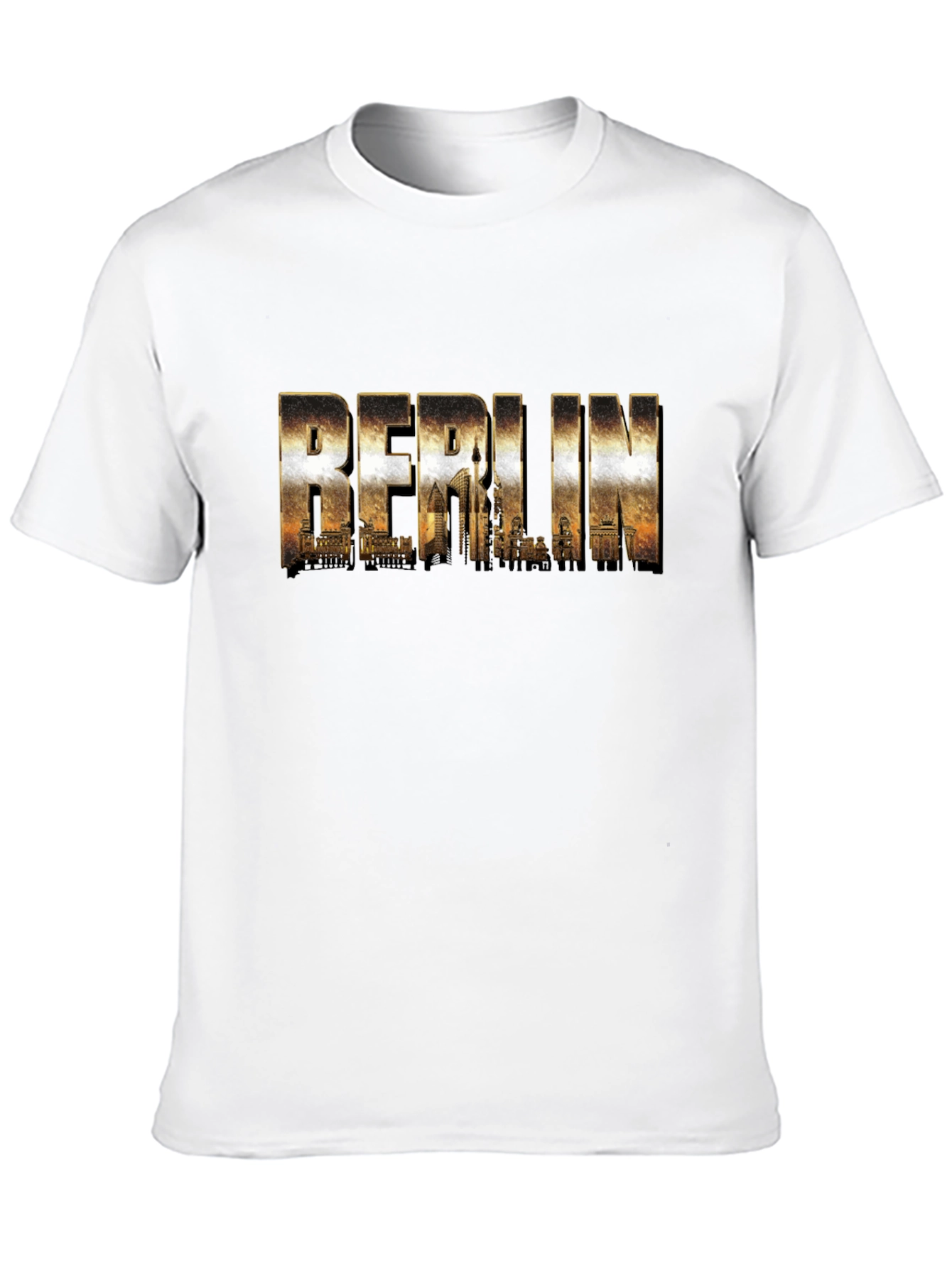 Berlin Skyline Graphic Tee - Black