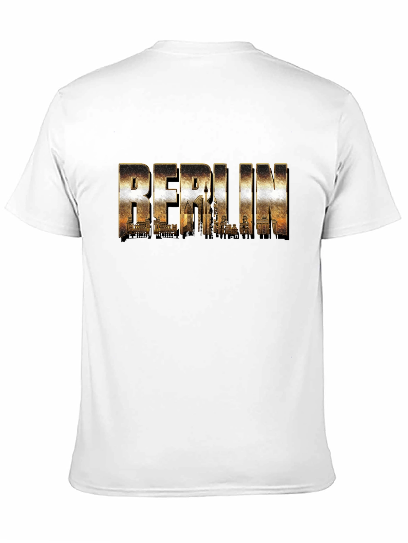 Berlin Skyline Graphic Tee - Black