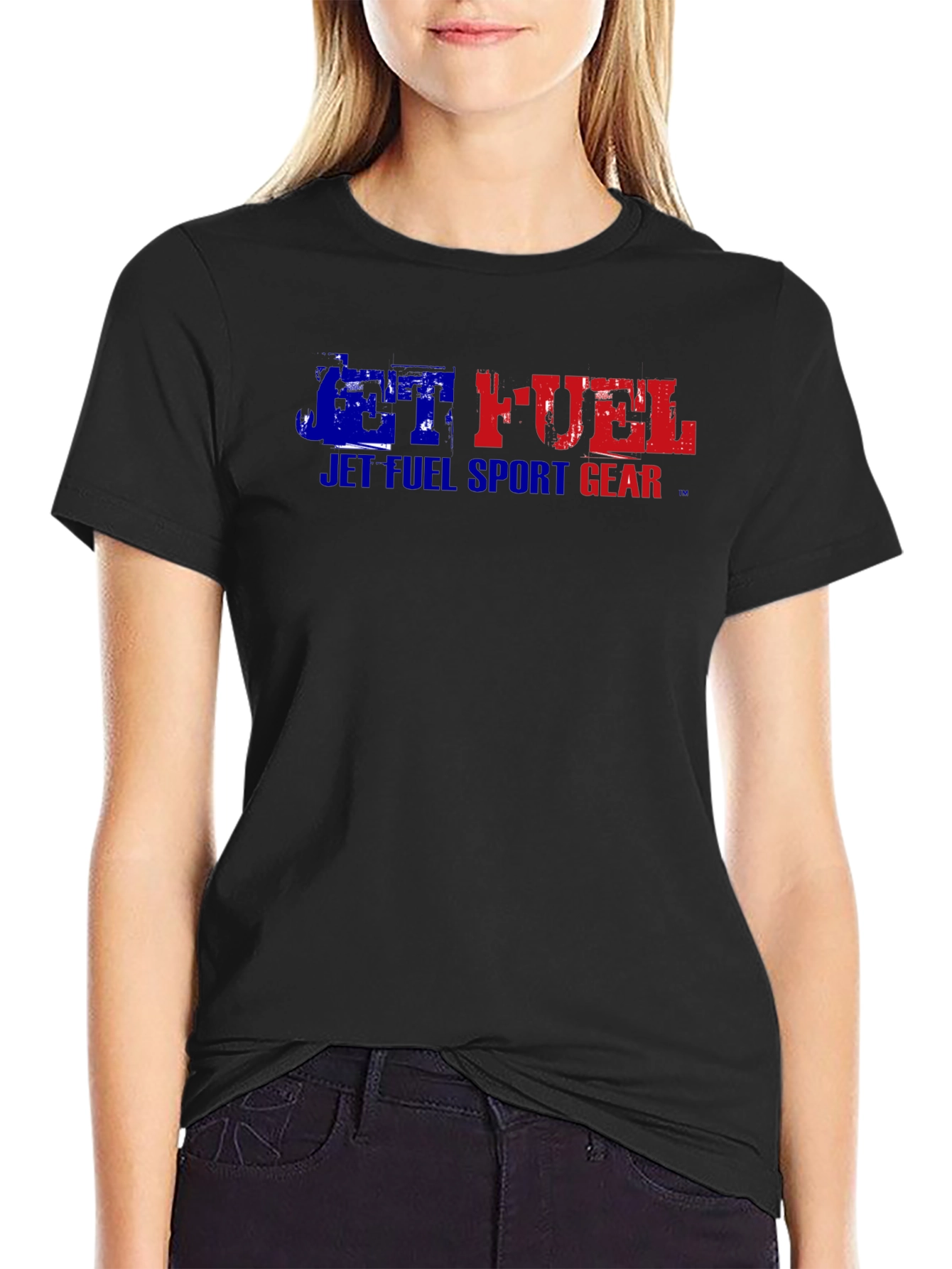 Jet Fuel Sport Gear Black T-Shirt