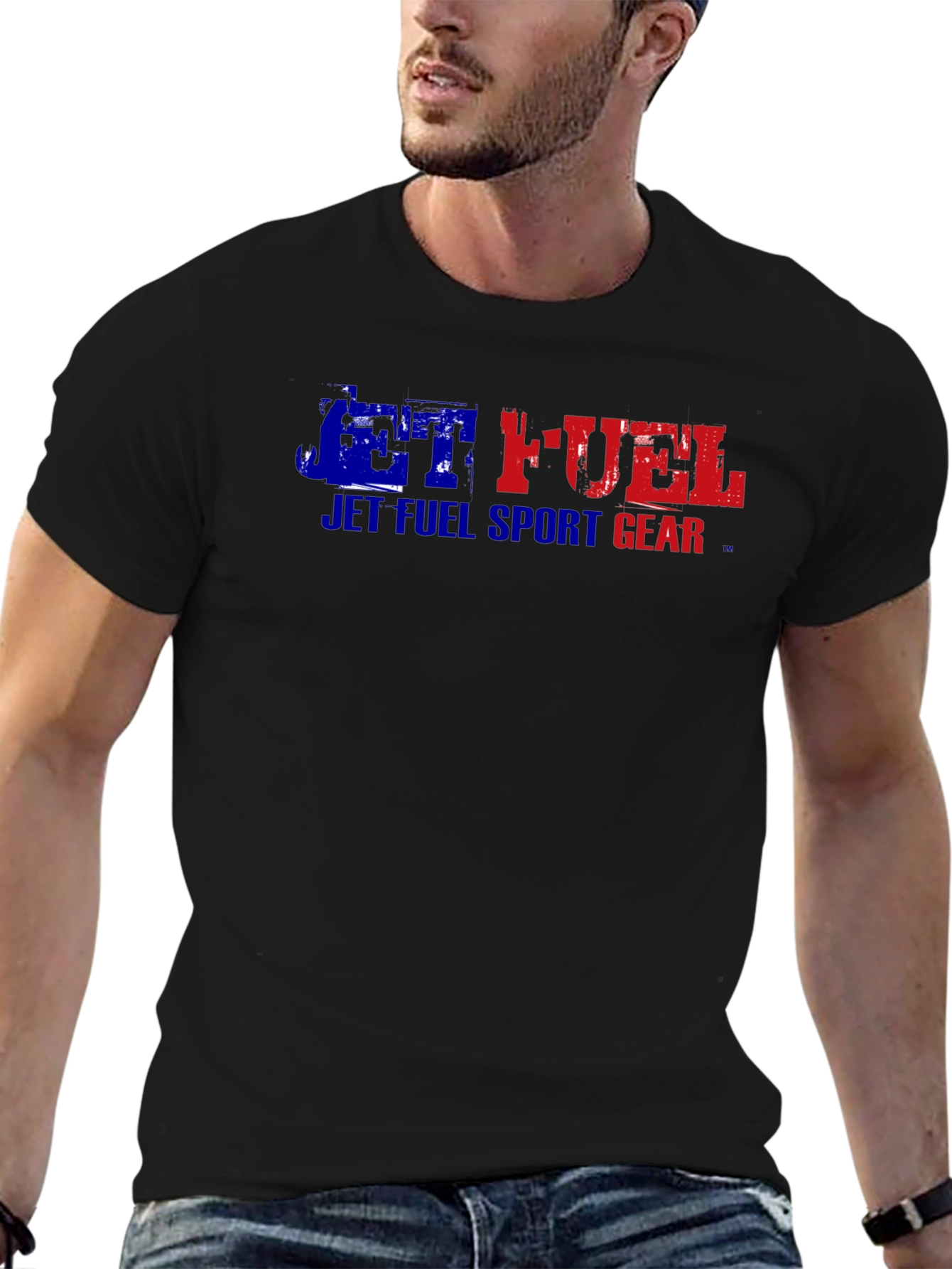Jet Fuel Sport Gear Black T-Shirt