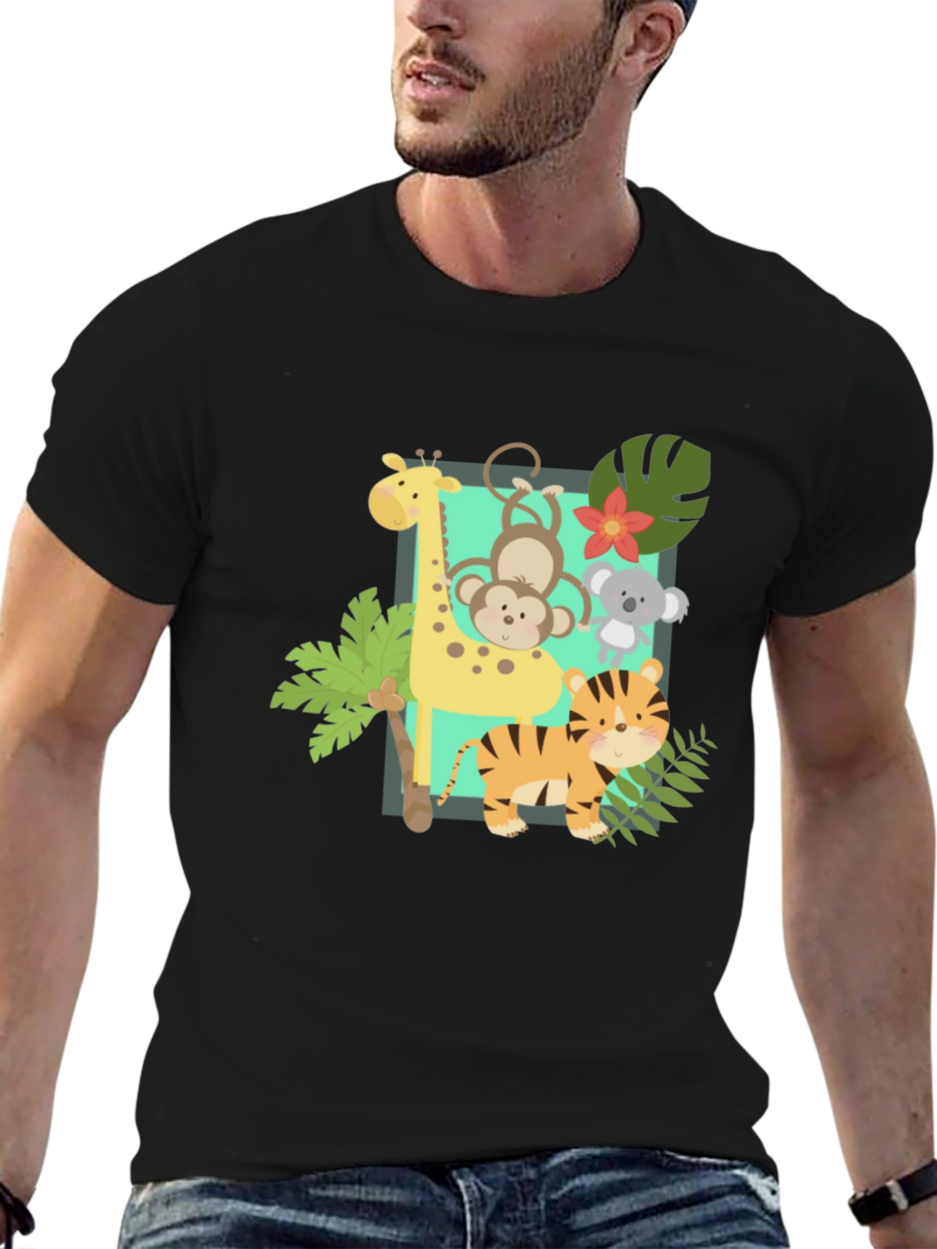 Jungle Friends Graphic T-Shirt