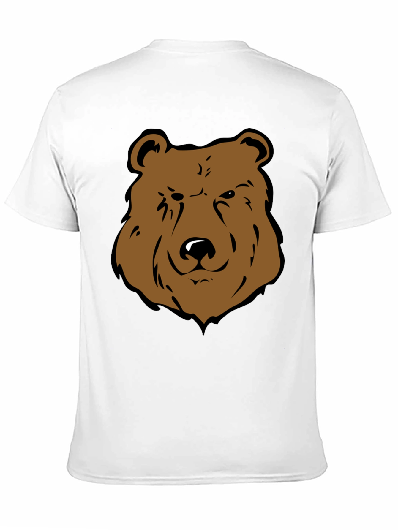 Bear Graphic Tee - Mens Black T-Shirt