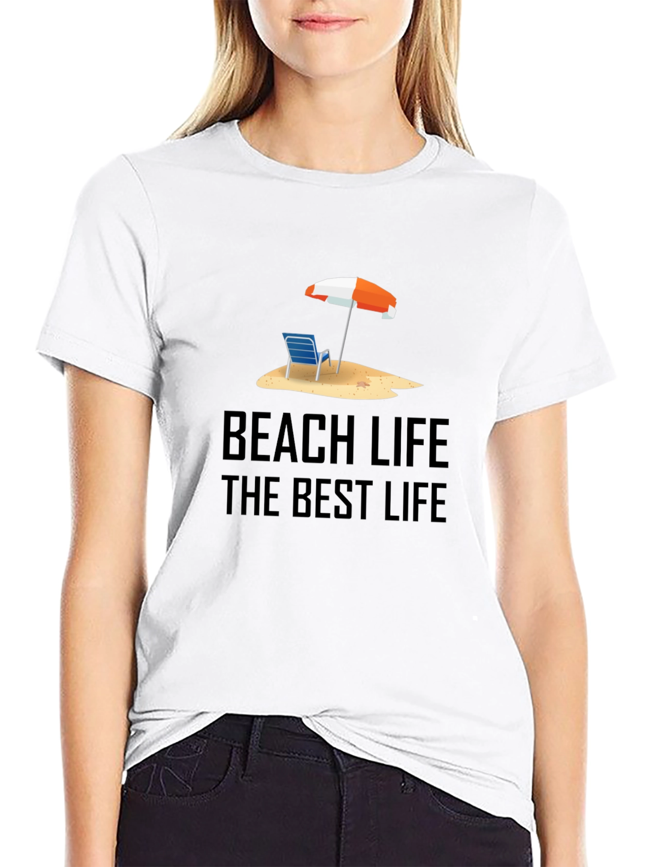 Beach Life Graphic Tee - Summer Vibes T-Shirt