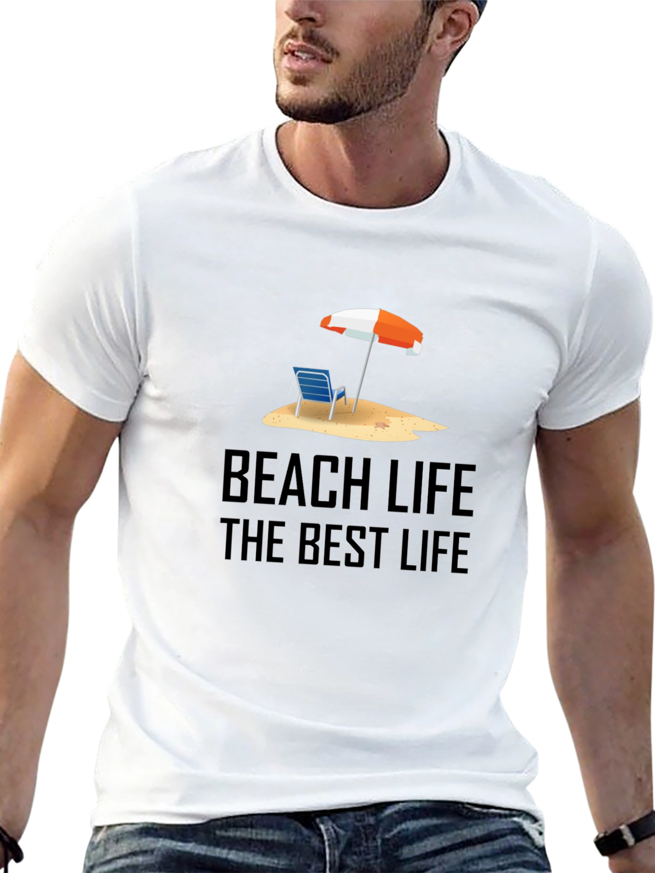 Beach Life Graphic Tee - Summer Vibes T-Shirt