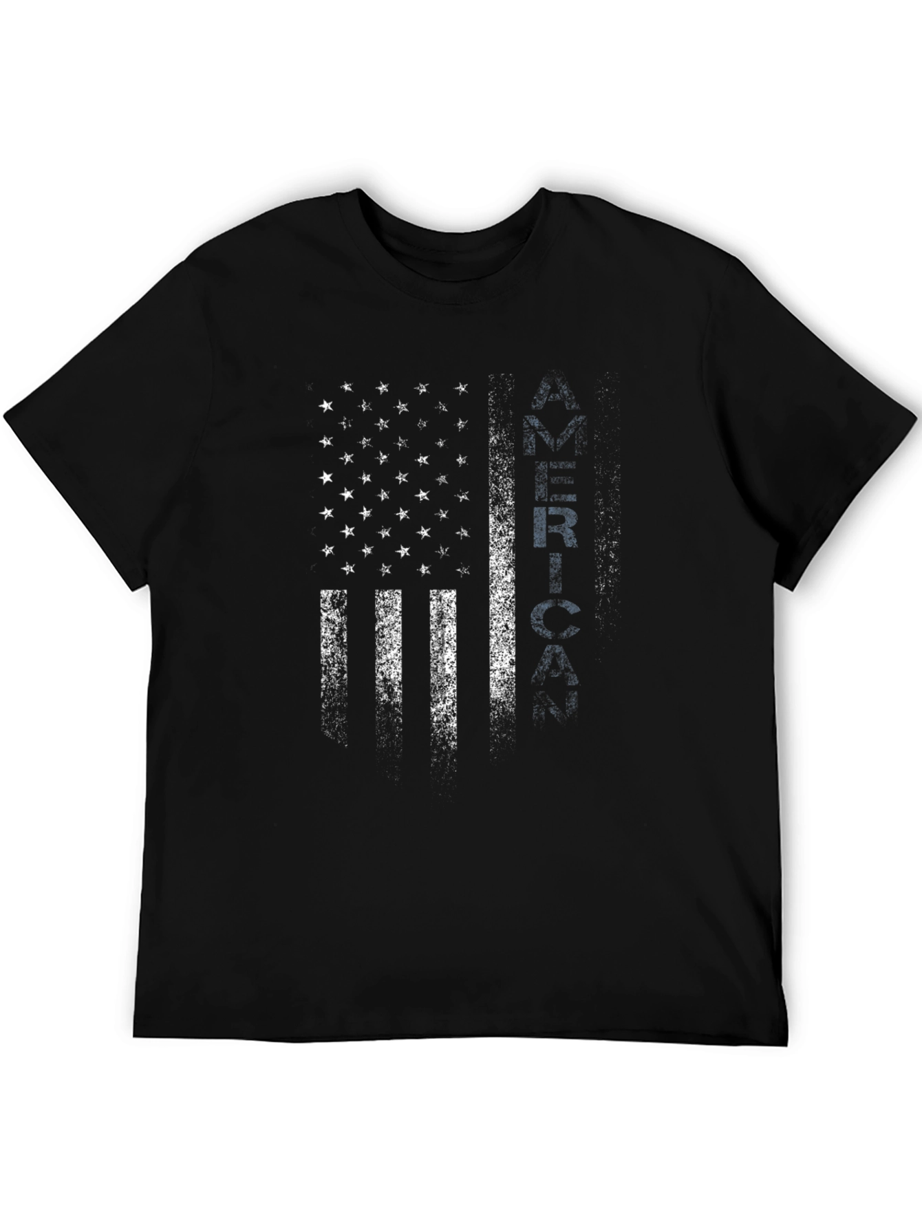 USA Flag Graphic T-Shirt - Patriotic Tee