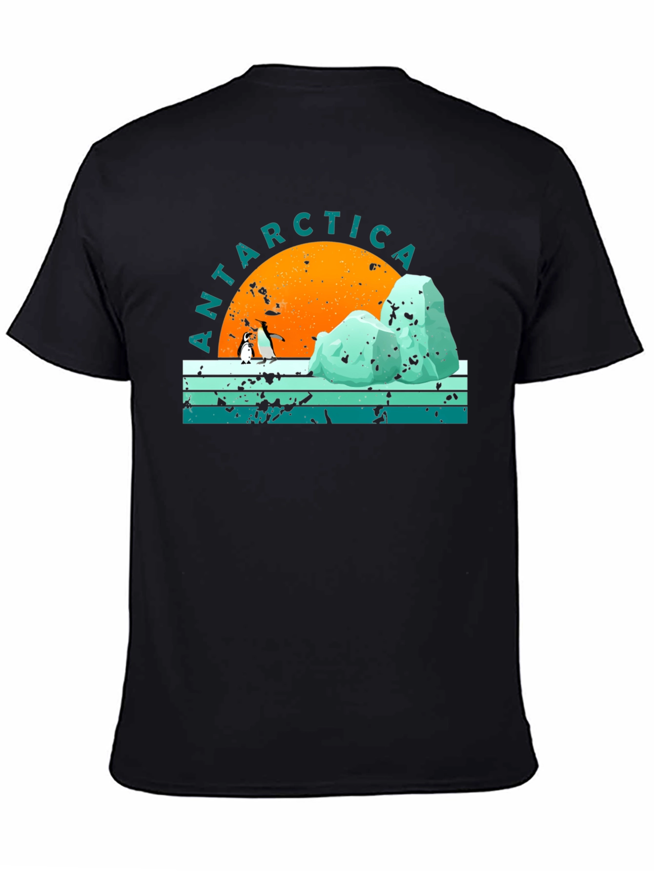 Antarctica Penguin Graphic T-Shirt