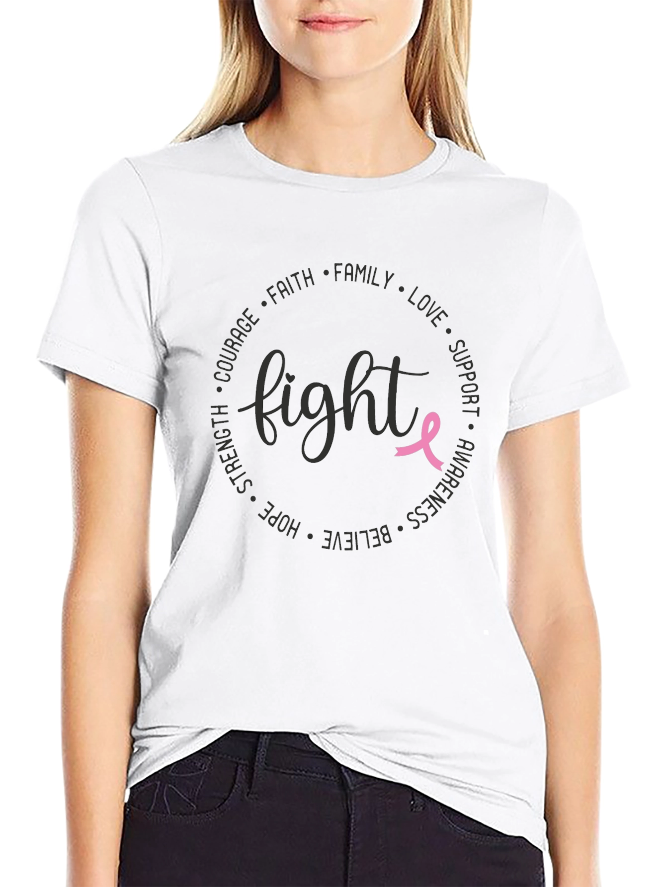 Fight Breast Cancer Awareness T-Shirt