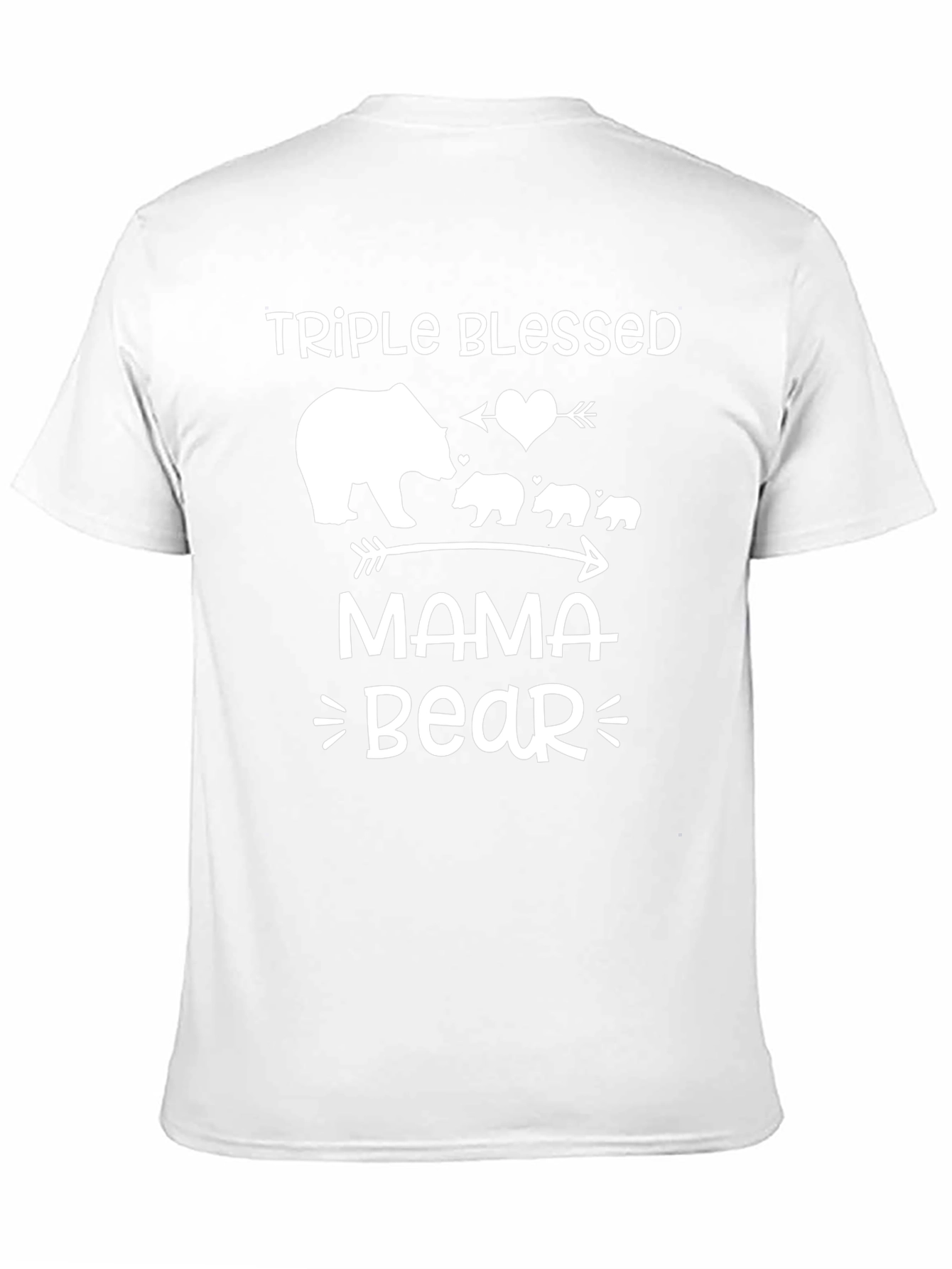Triple Blessed Mama Bear T-Shirt