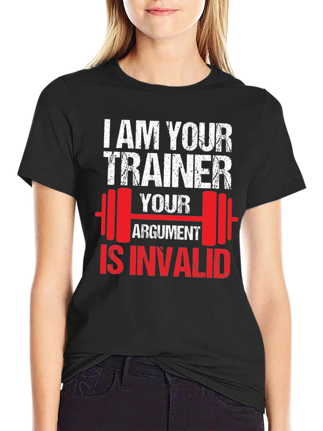 Trainer Argument T-Shirt: Gym Humor Tee