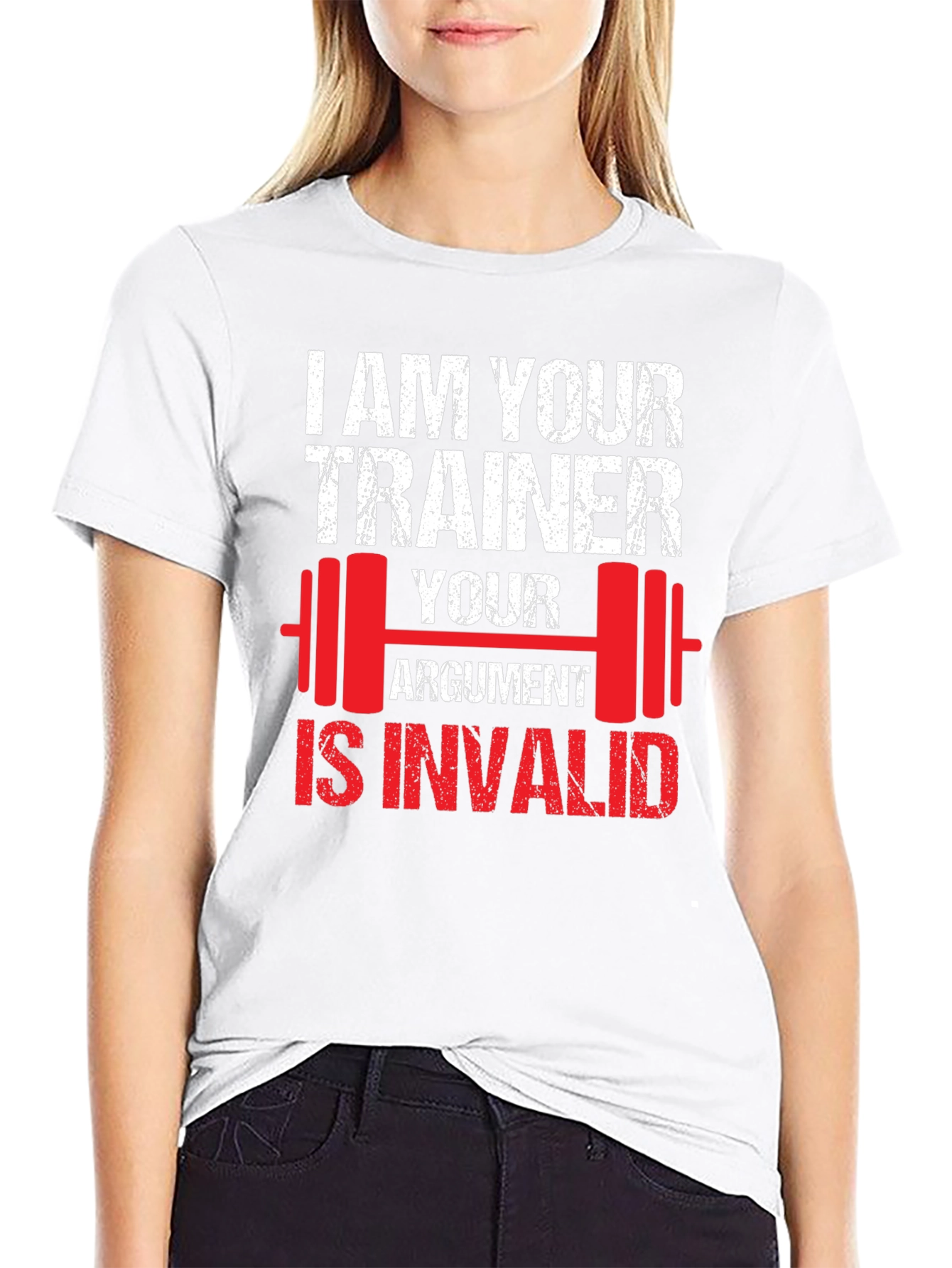 Trainer Argument T-Shirt: Gym Humor Tee