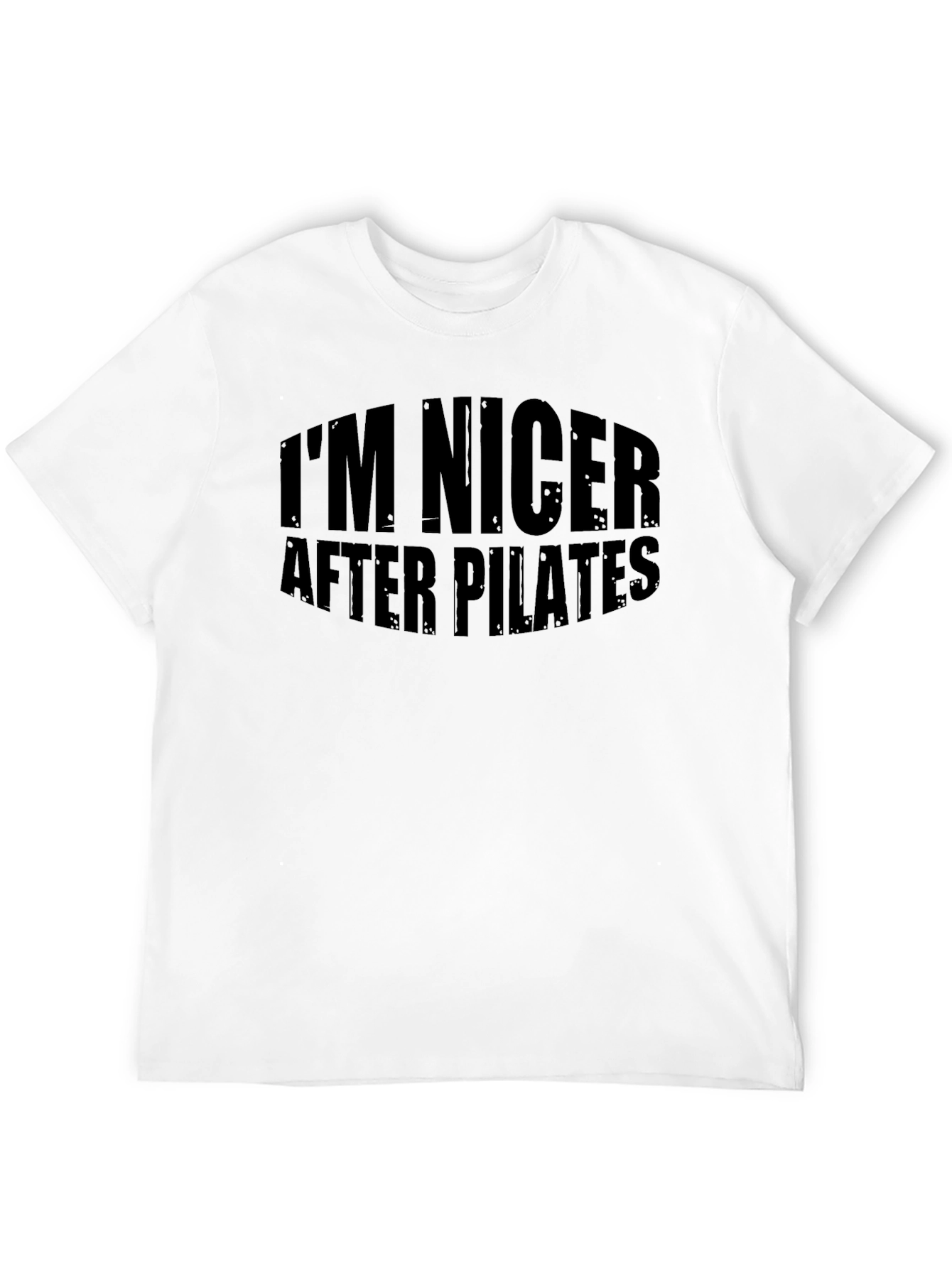 Im Nicer After Pilates Black T-Shirt
