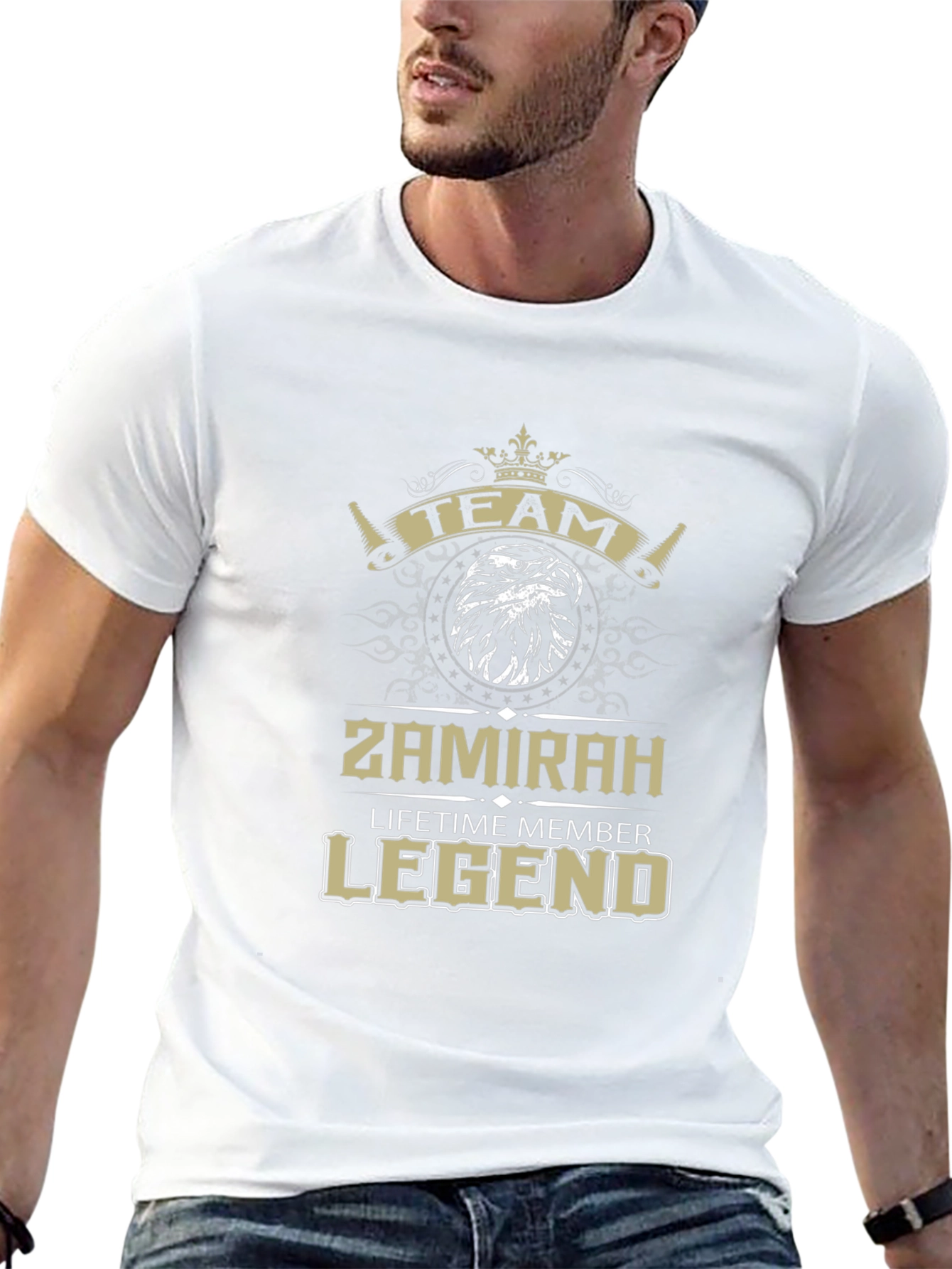Team Zamirah Legend Black Graphic Tee