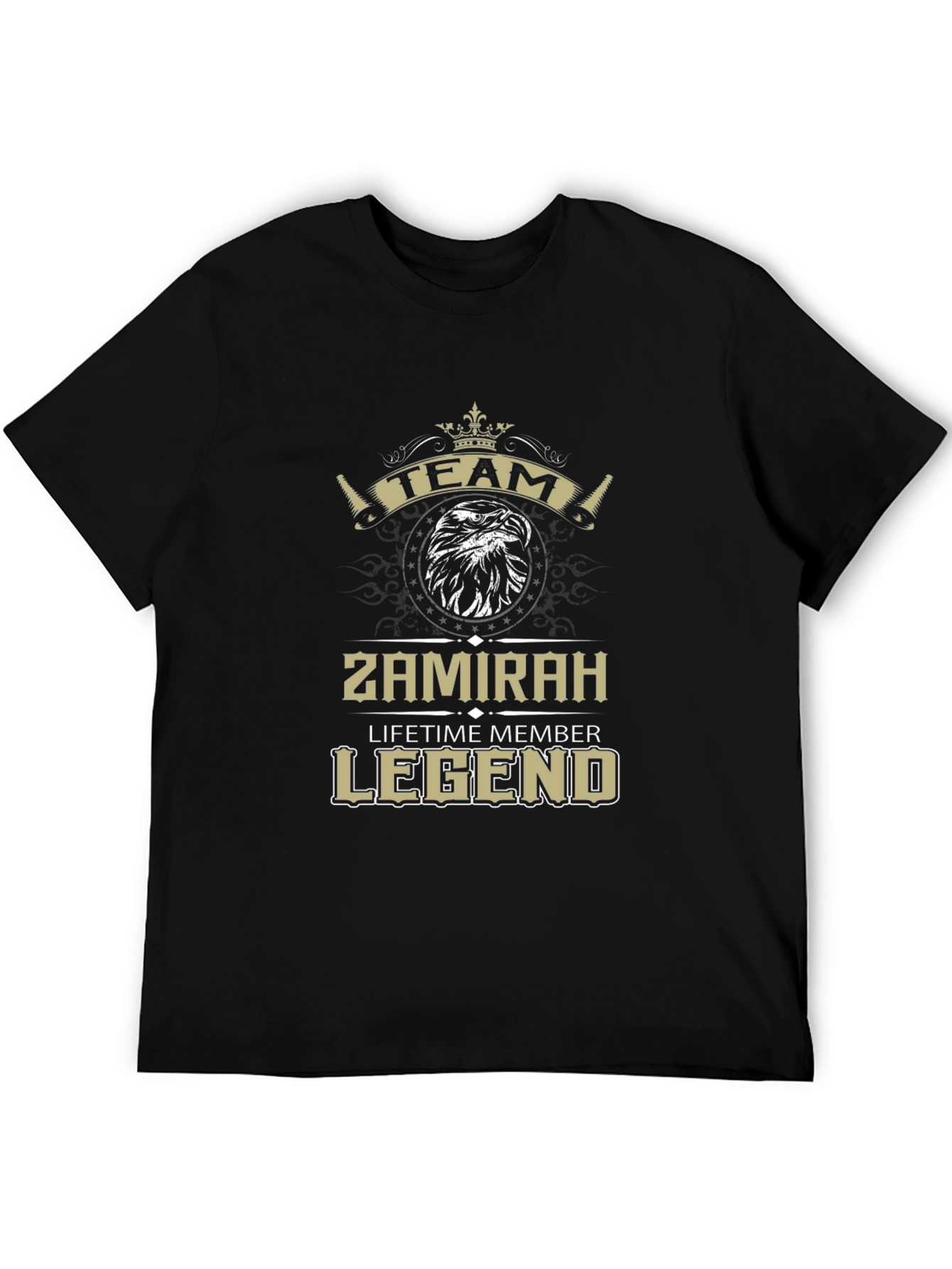 Team Zamirah Legend Black Graphic Tee