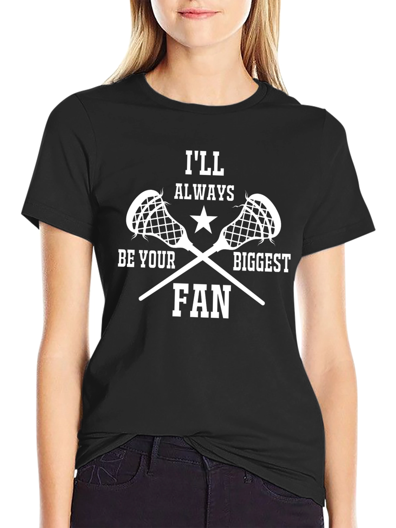 Lacrosse Biggest Fan T-Shirt