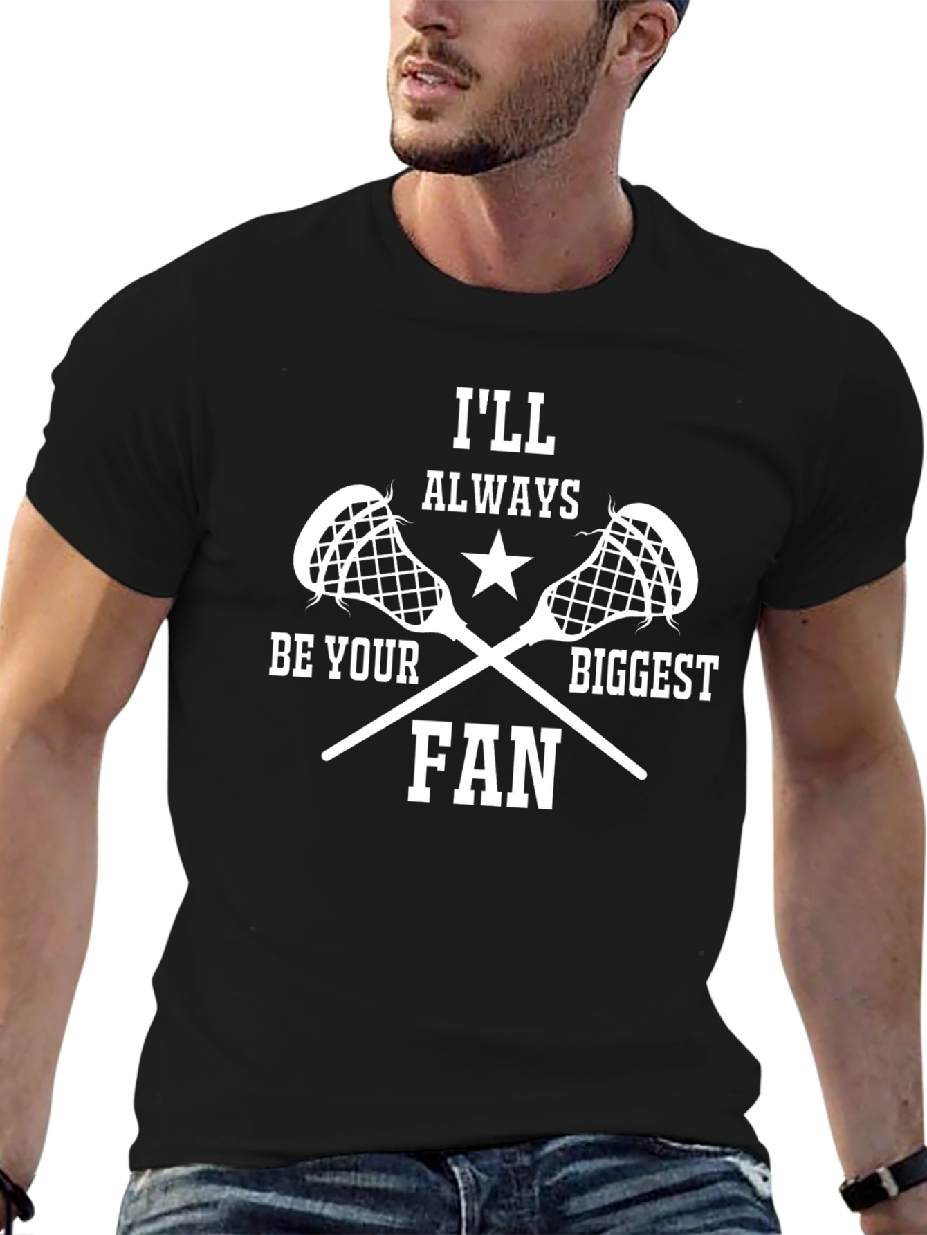 Lacrosse Biggest Fan T-Shirt