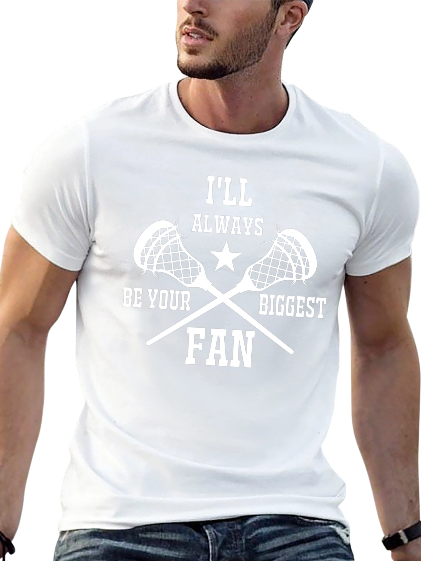 Lacrosse Biggest Fan T-Shirt
