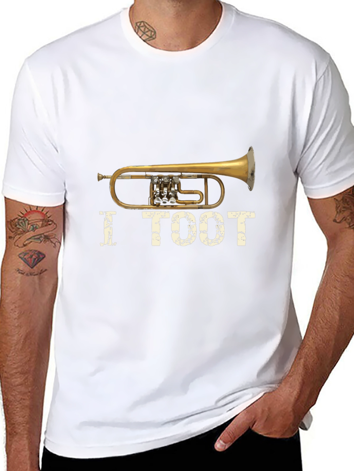 I Toot Trumpet Graphic Tee